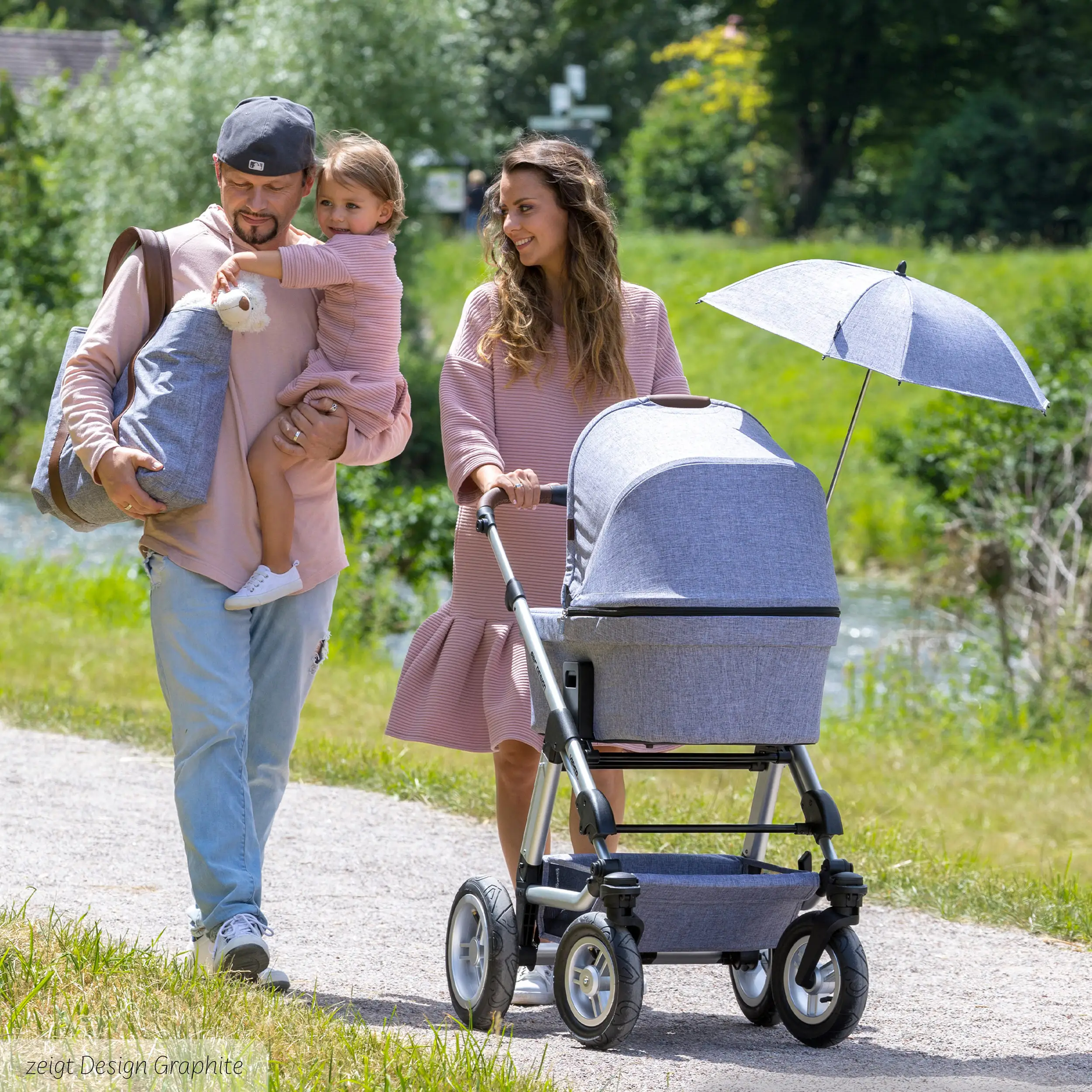 ABC Design Parasol Sunny for Stroller Ink
