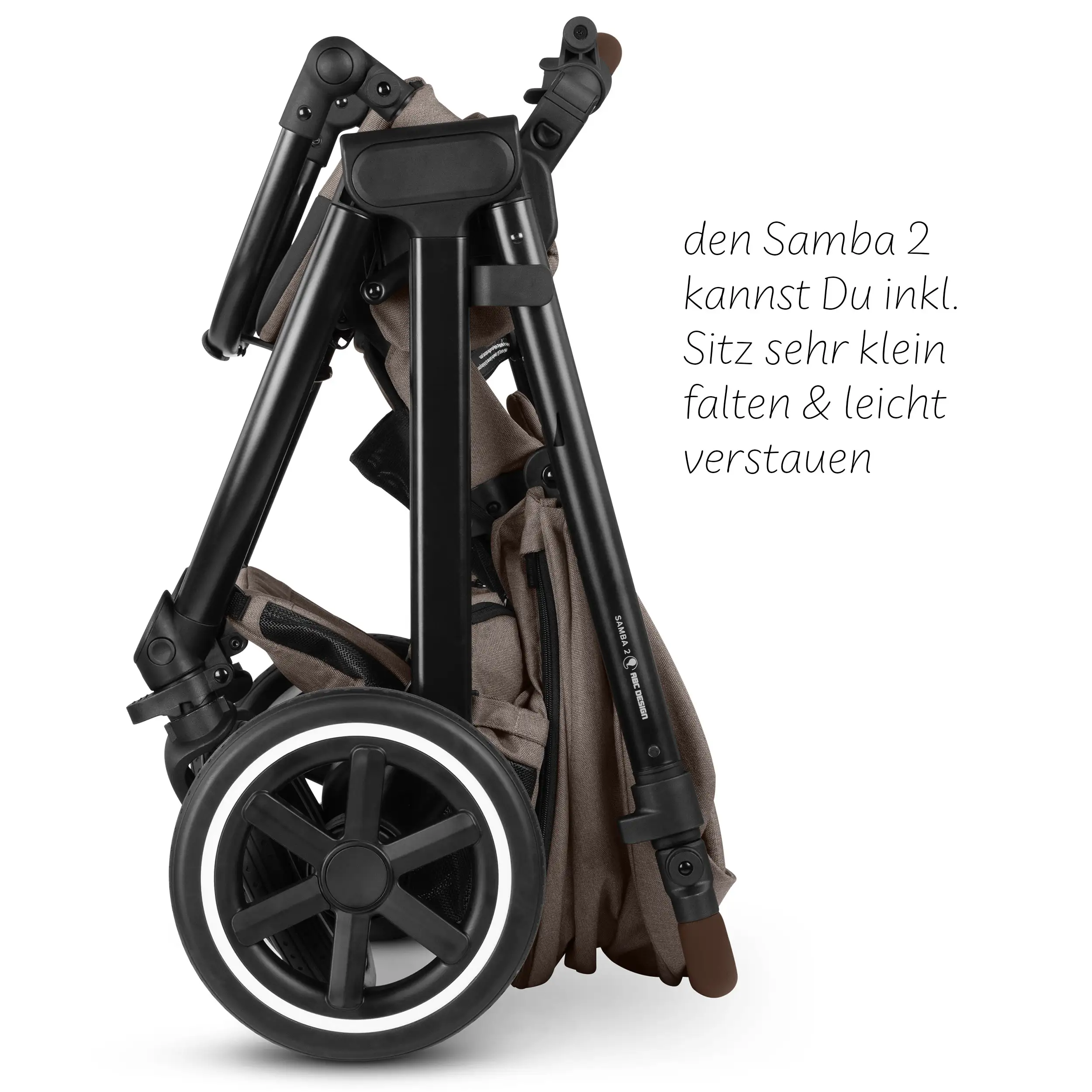 Travel-Set Samba 2 inkl. Autositz für Neugeborene - Nature