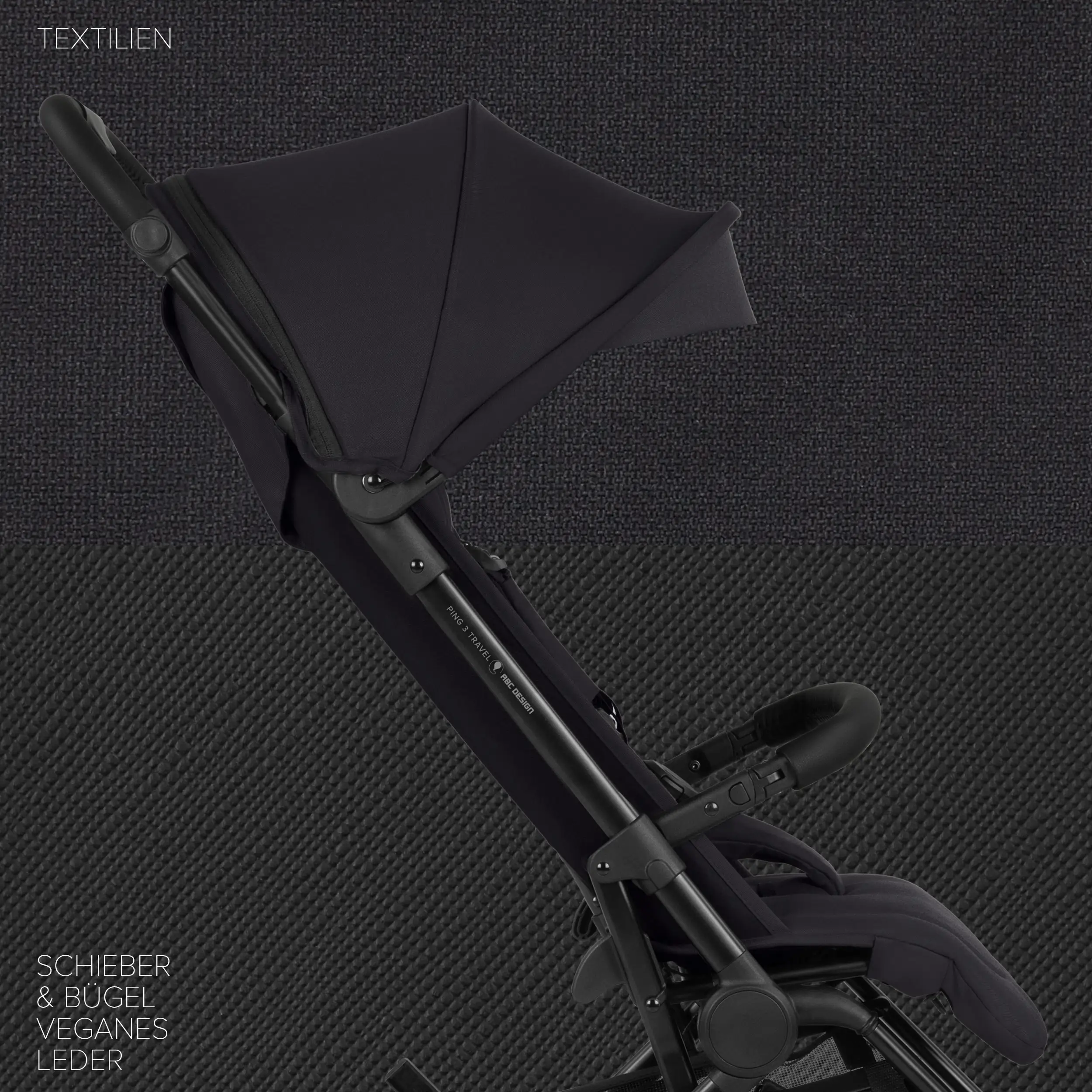 Reisebuggy Ping 3 Travel - Coal Reisebuggy Ping 3 Travel - Coal