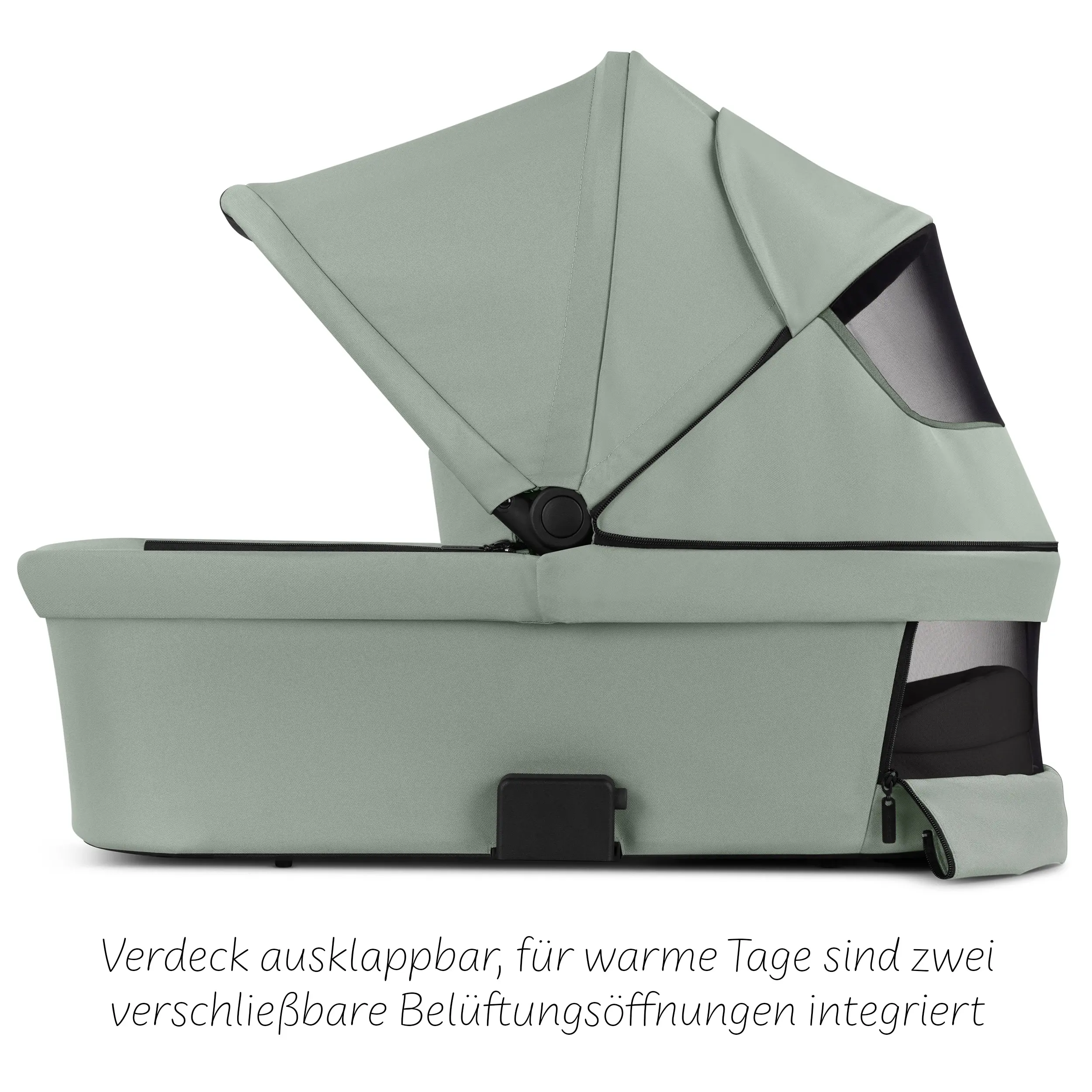 Poussette combinée Salsa 5 Air avec sac à langer, ombrelle, habillage pluie, porte-gobelet - Pine