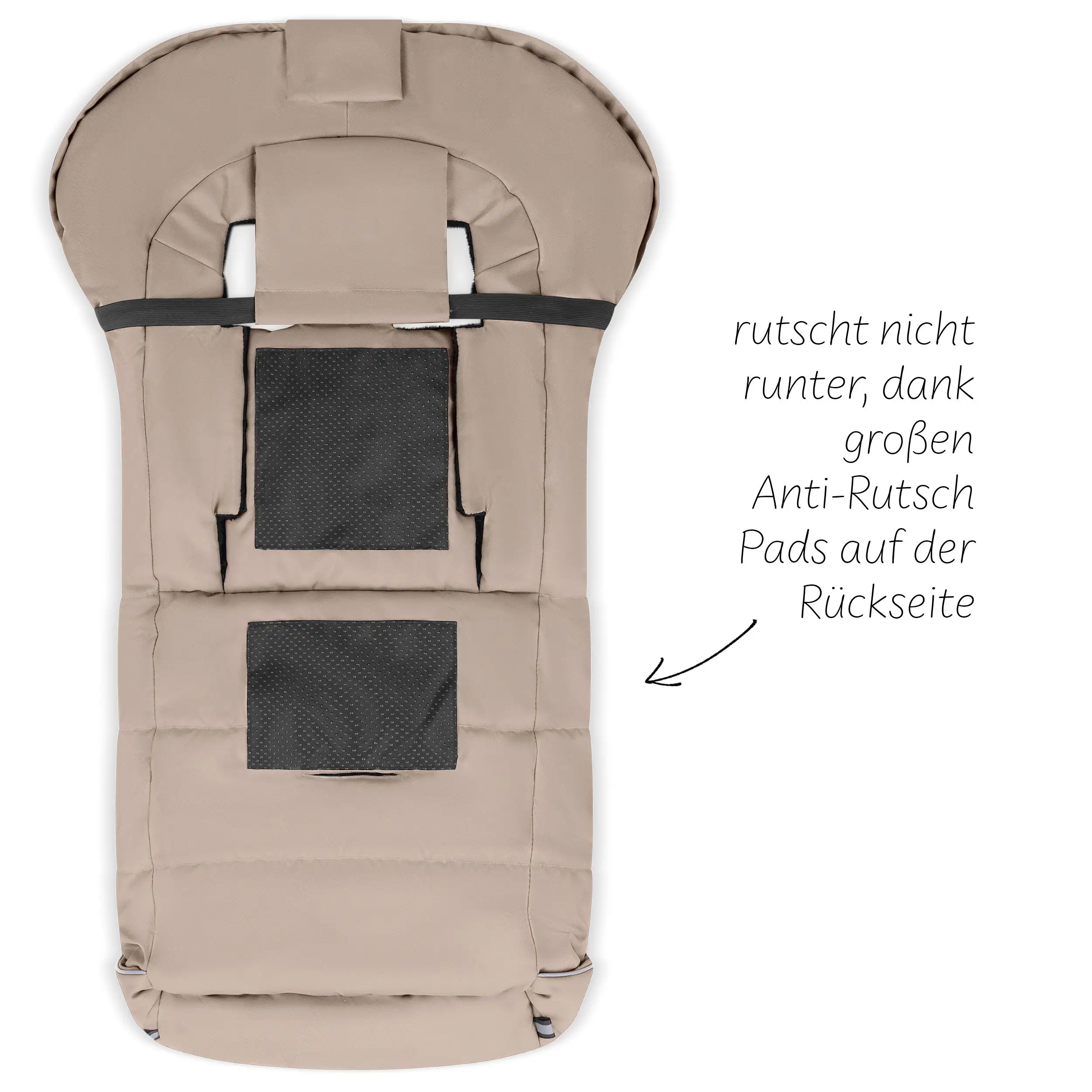 Winter Footmuff for Stroller - Sand