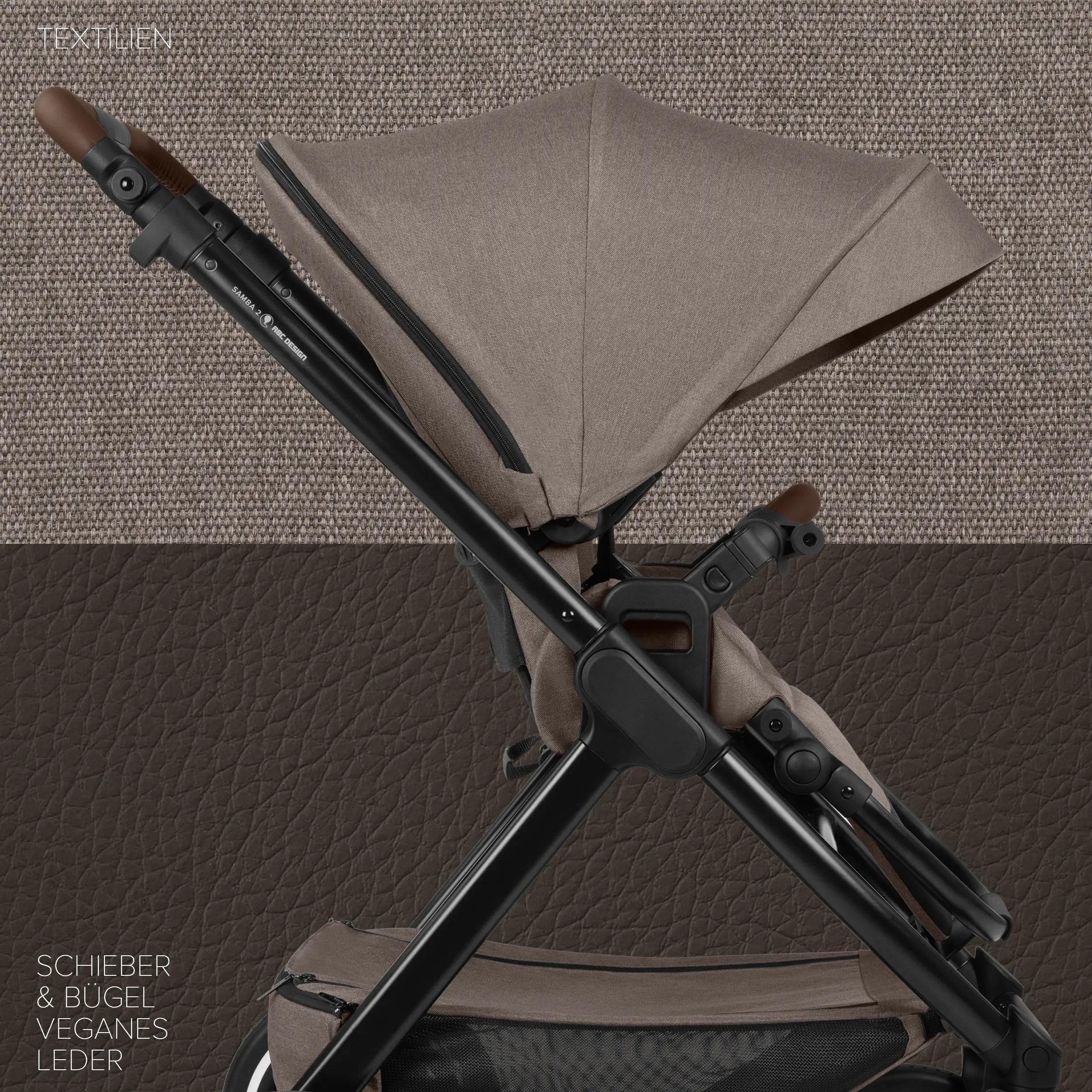 Poussette Samba 2 - Nature Poussette Samba 2 - Nature