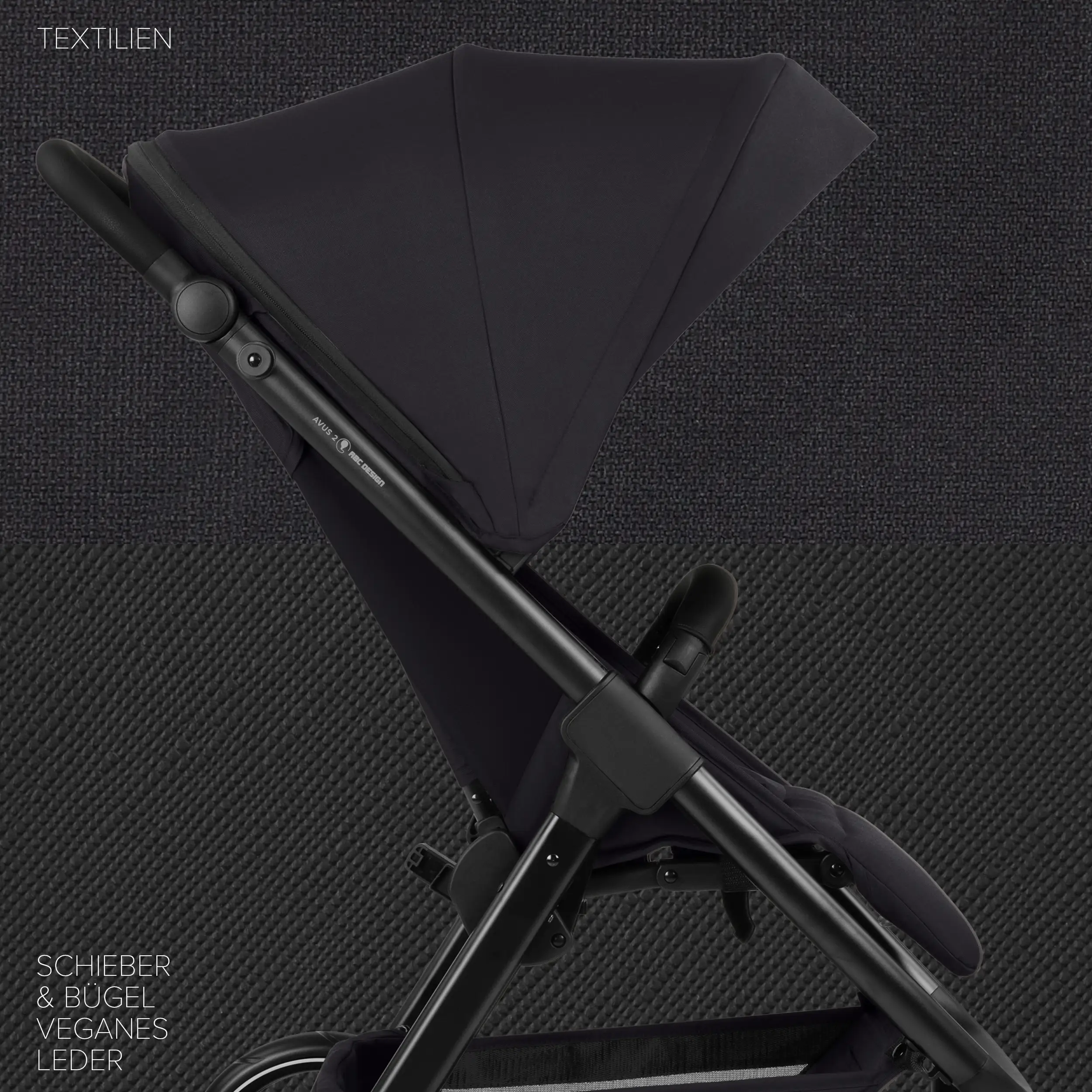 Stroller Avus 2 - Coal Stroller Avus 2 - Coal