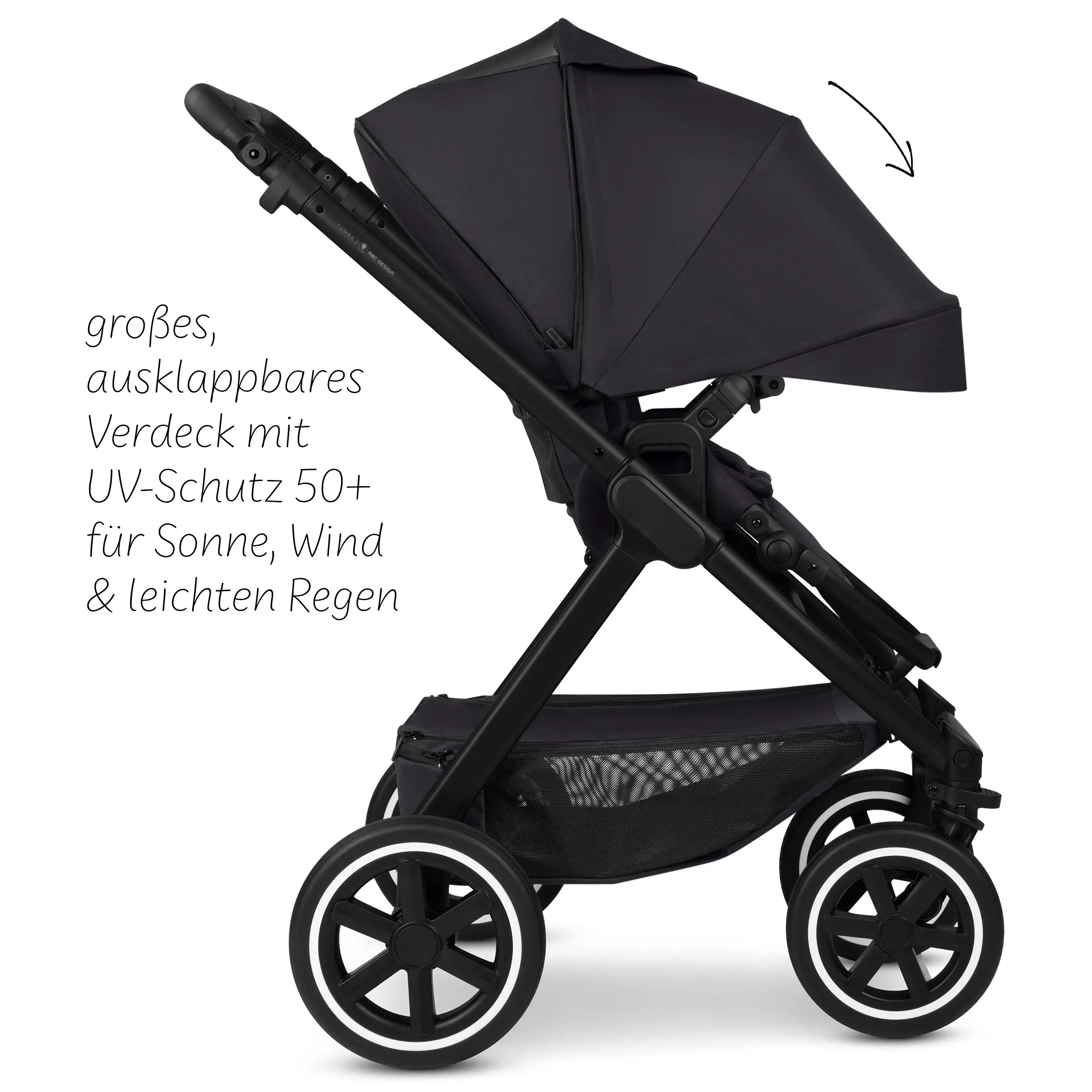 3in1 Stroller set Samba 2 incl. infant car seat Maxi Cosi Pebble 360 Pro 2 - Coal