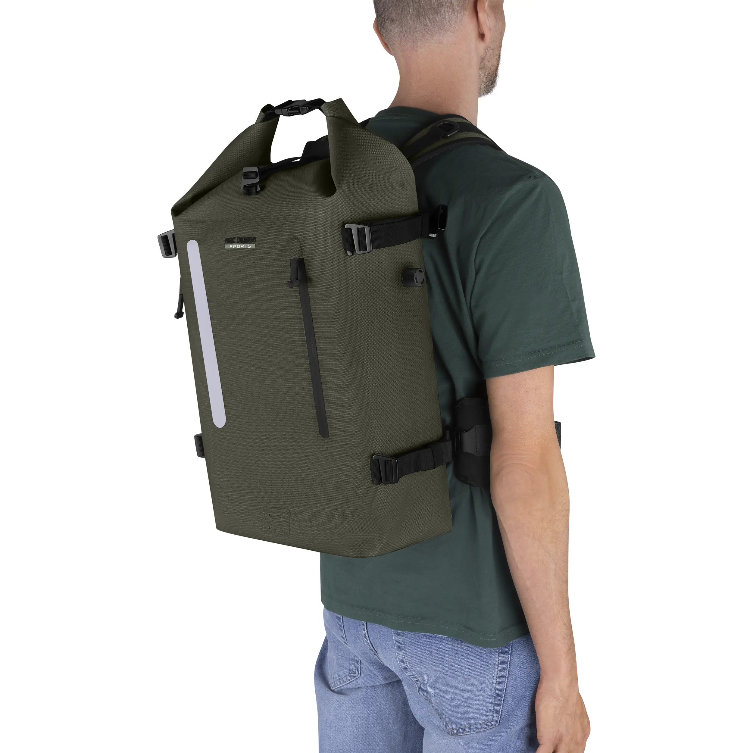 Outdoor-Rucksack Solothurn 22L für Alltag & Abenteuer - Avocado