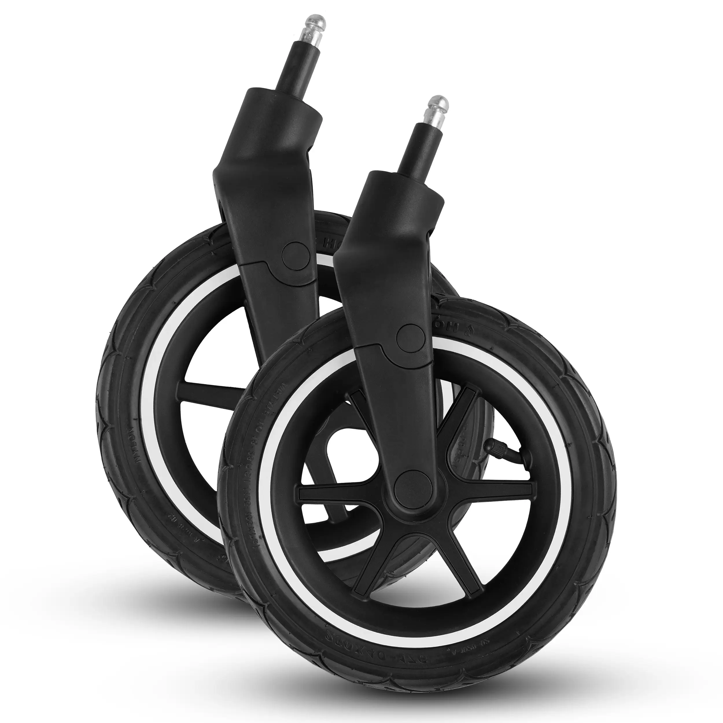 Roue avant pour remorque à vélo Tour - roues gonflables Black / White Wall Roue avant pour remorque à vélo Tour - roues gonflables Black / White Wall