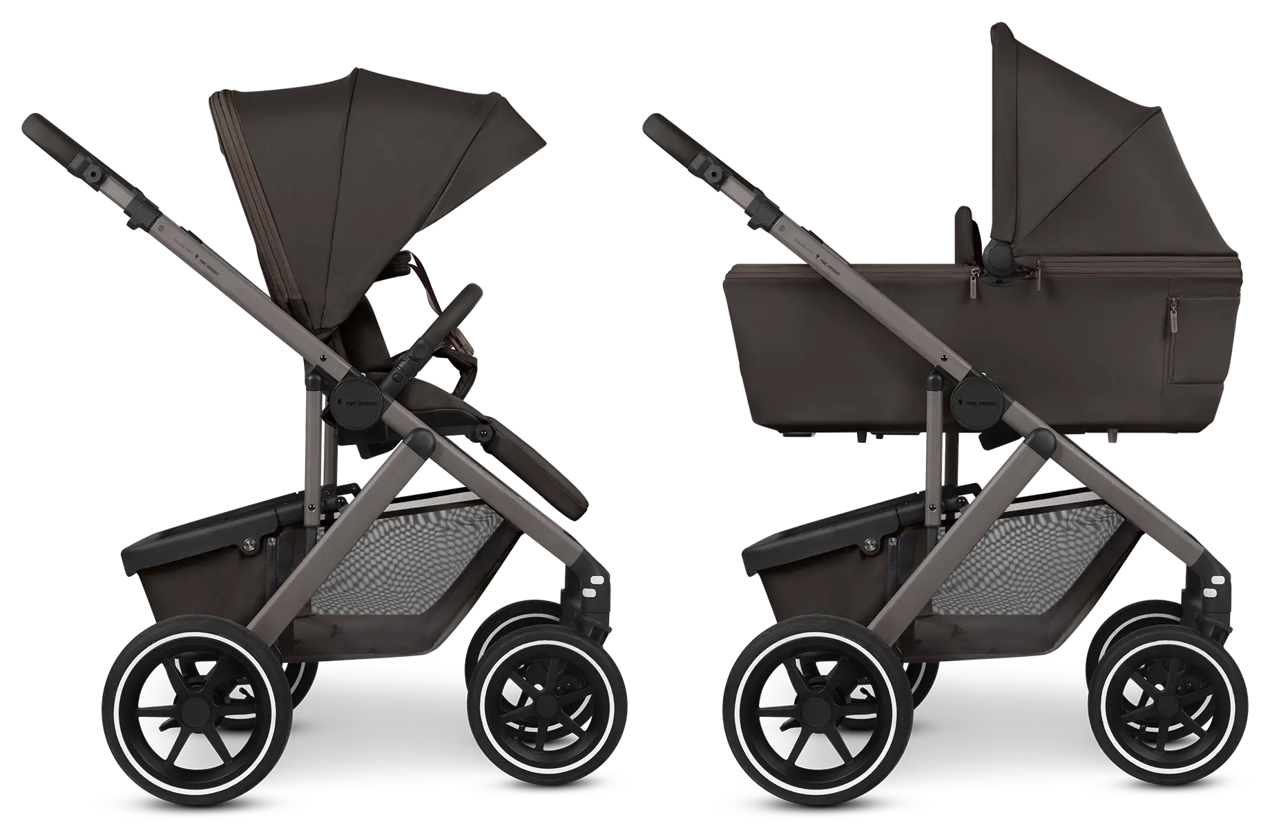 ABC Design Salsa Pro mit Sitz und Babywanne