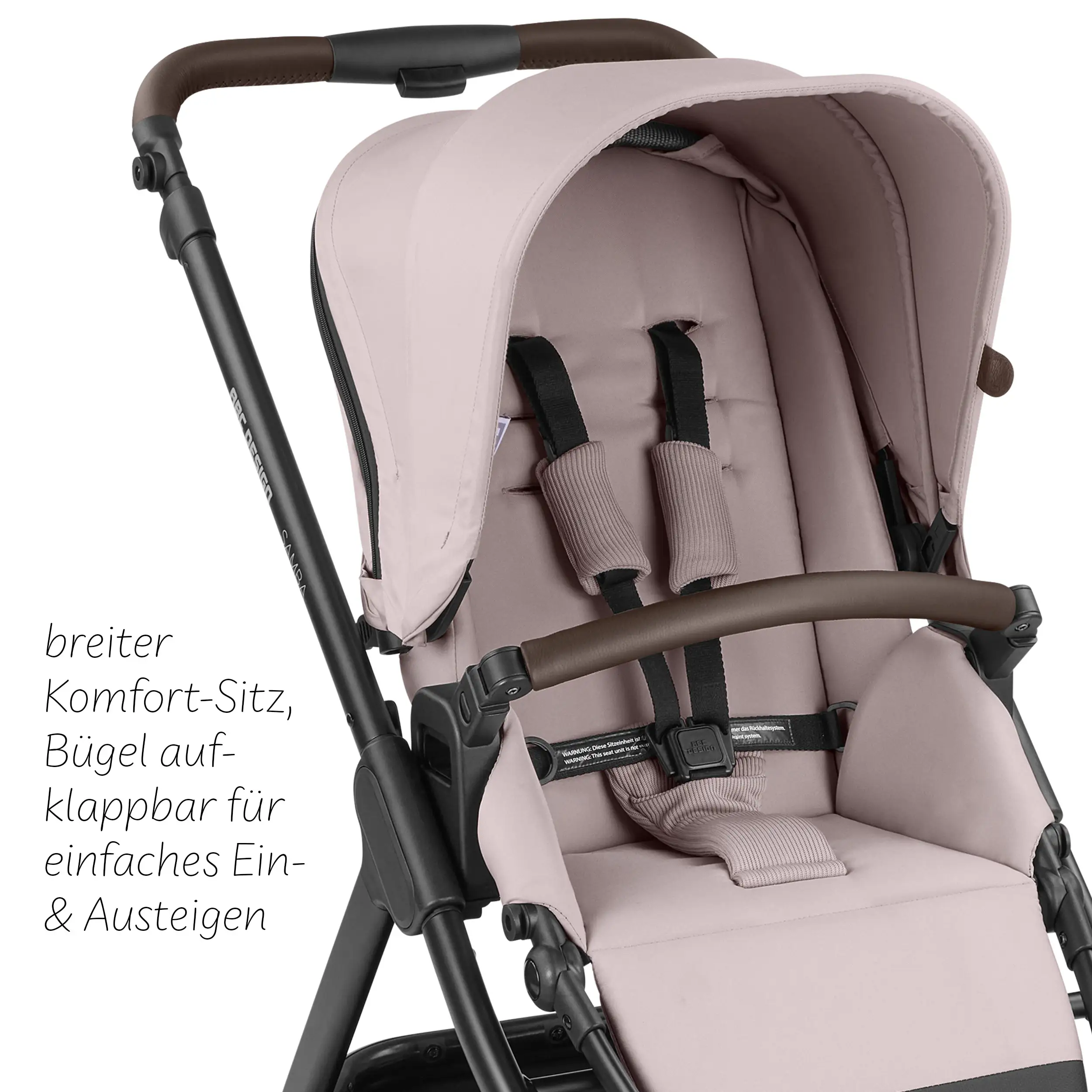 Kombi-Kinderwagen Samba - Berry
