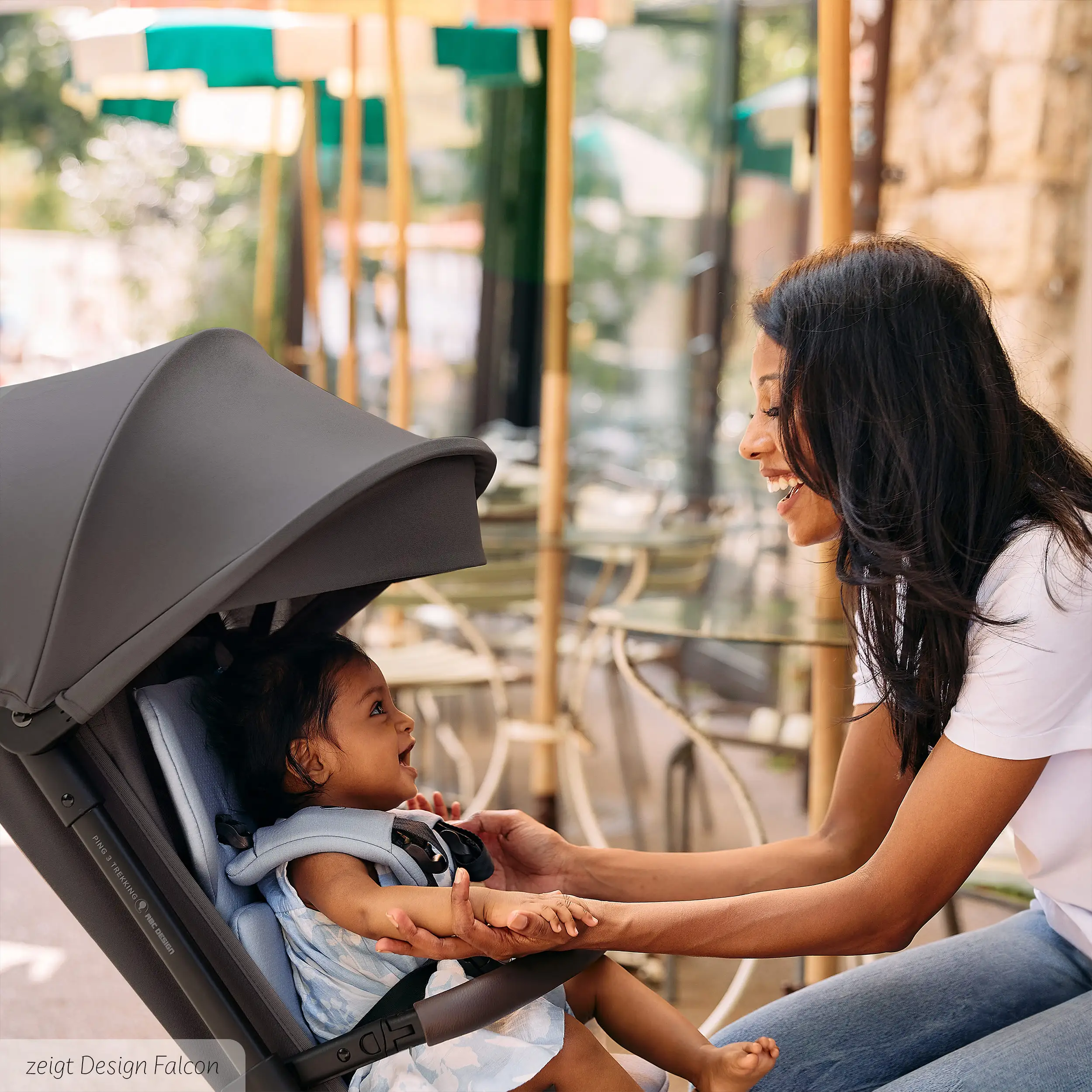 Reisebuggy Ping 4 Trekking - Pea