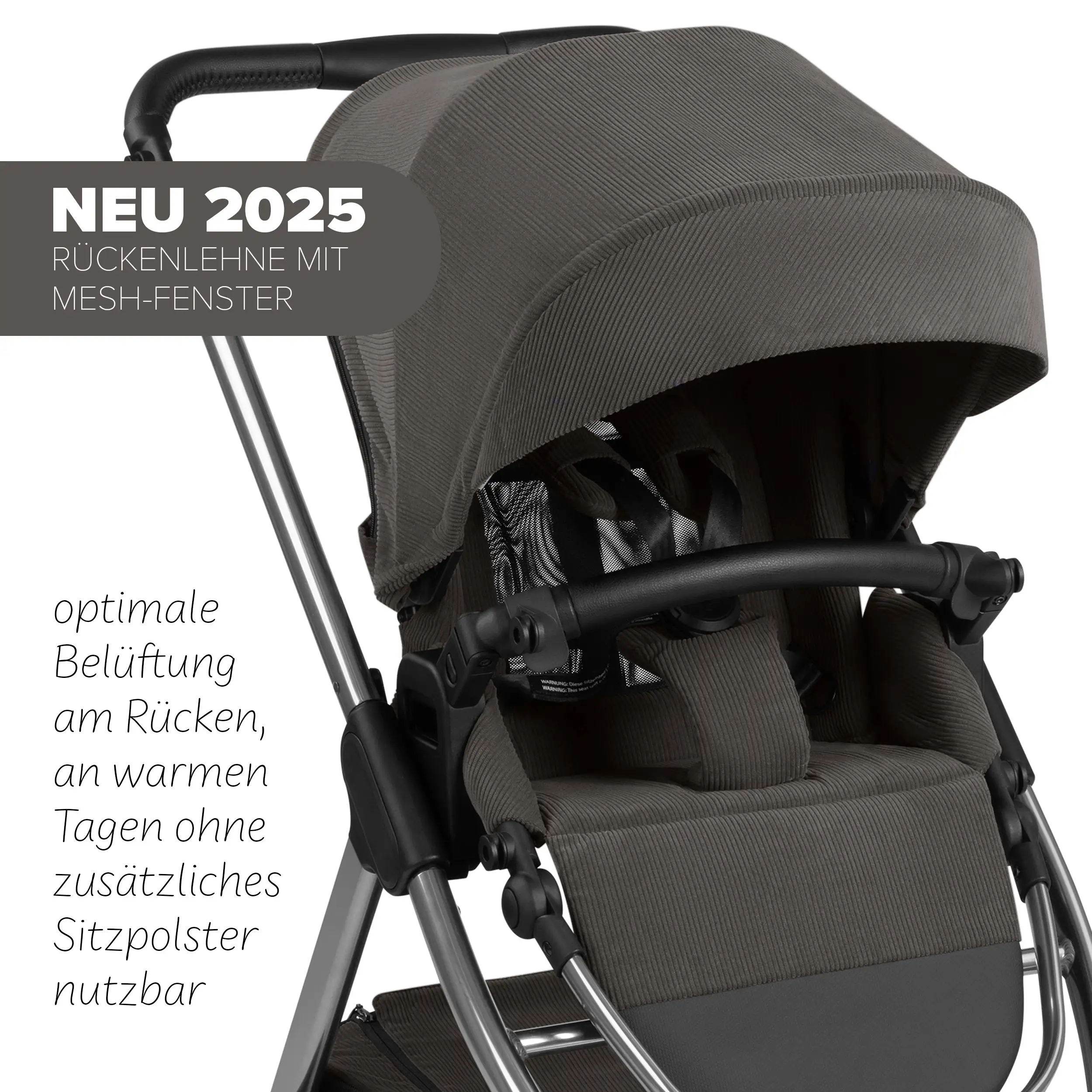 Kombi-Kinderwagen Samba 2 - Almond Kombi-Kinderwagen Samba 2 - Almond