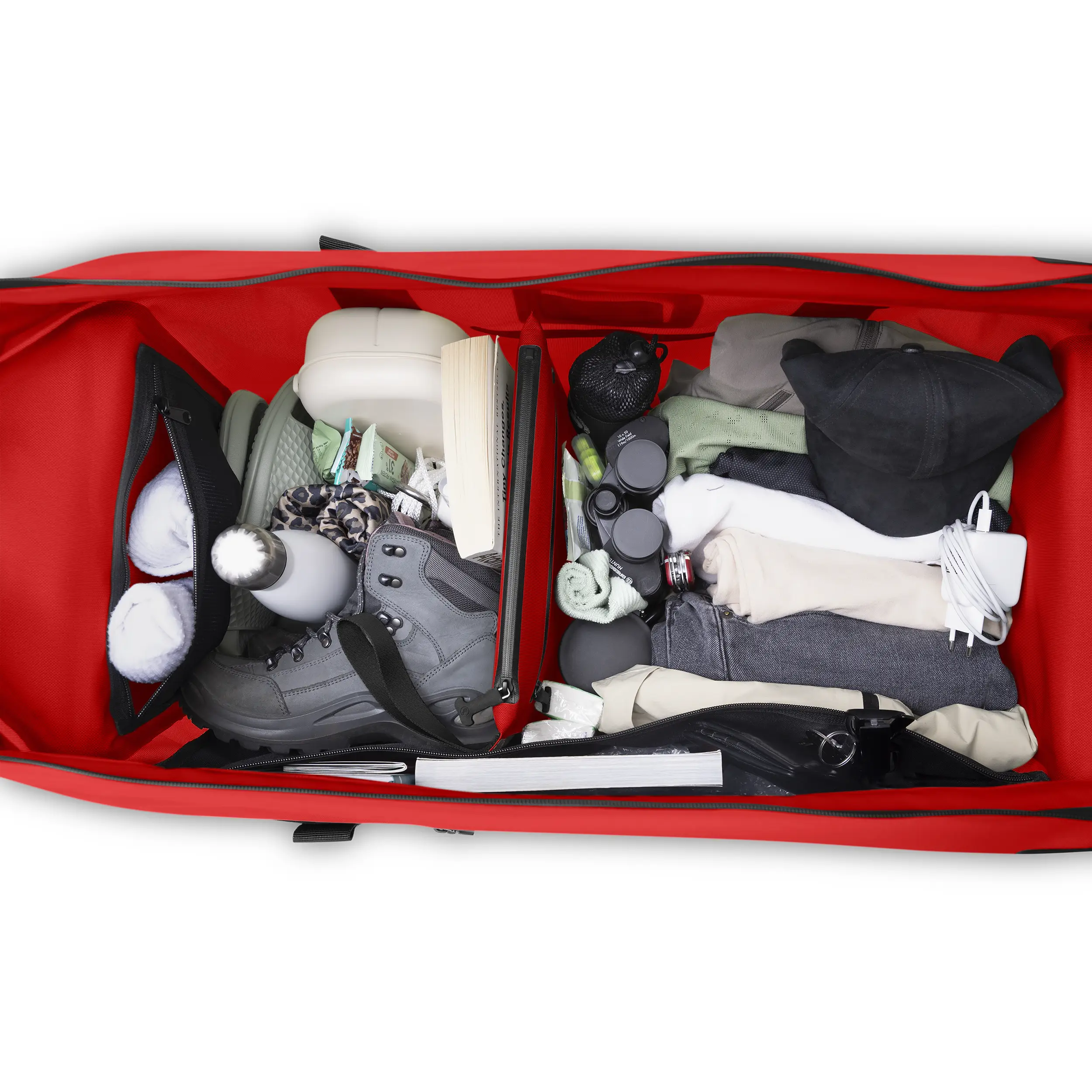 Reisetasche Locarno 60L für Alltag, Reisen & Profi Einsatz - Mango