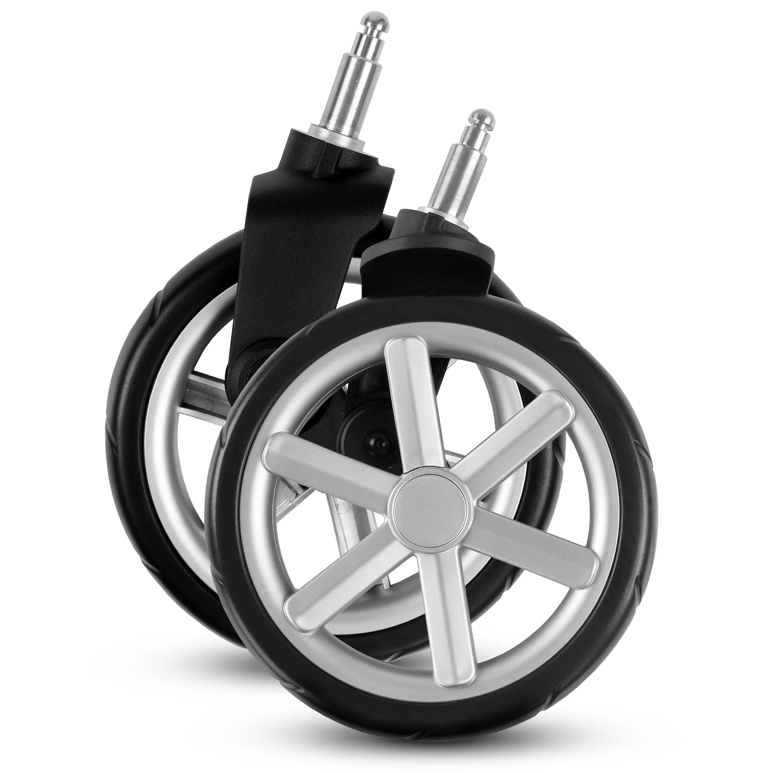 Vorderräder Satz (2 Stück) für Salsa 4 - EVA Silver / Black