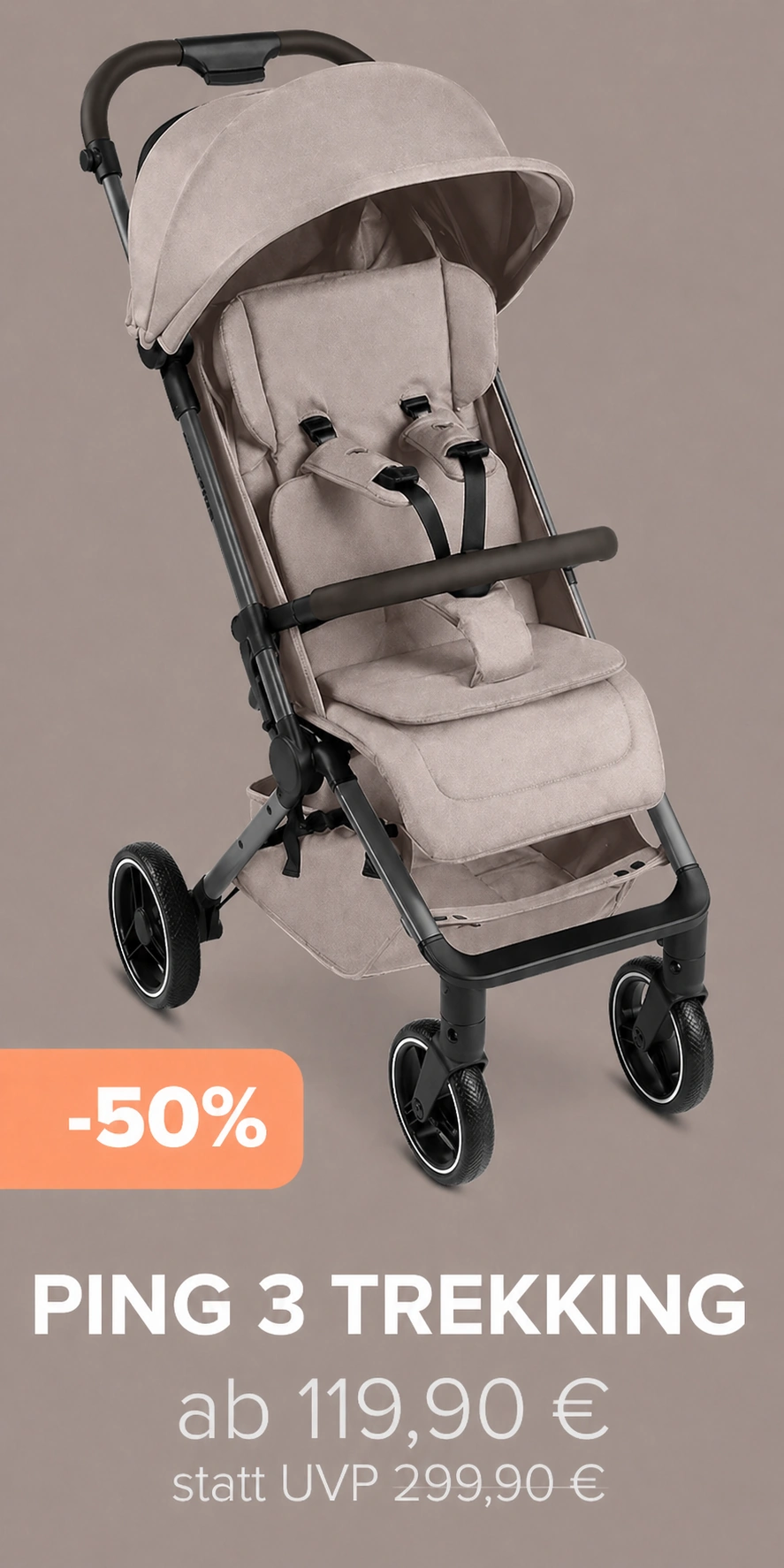 Beispielhaftes Outlet-Schnäppchen: Buggy Ping 3 Trekking