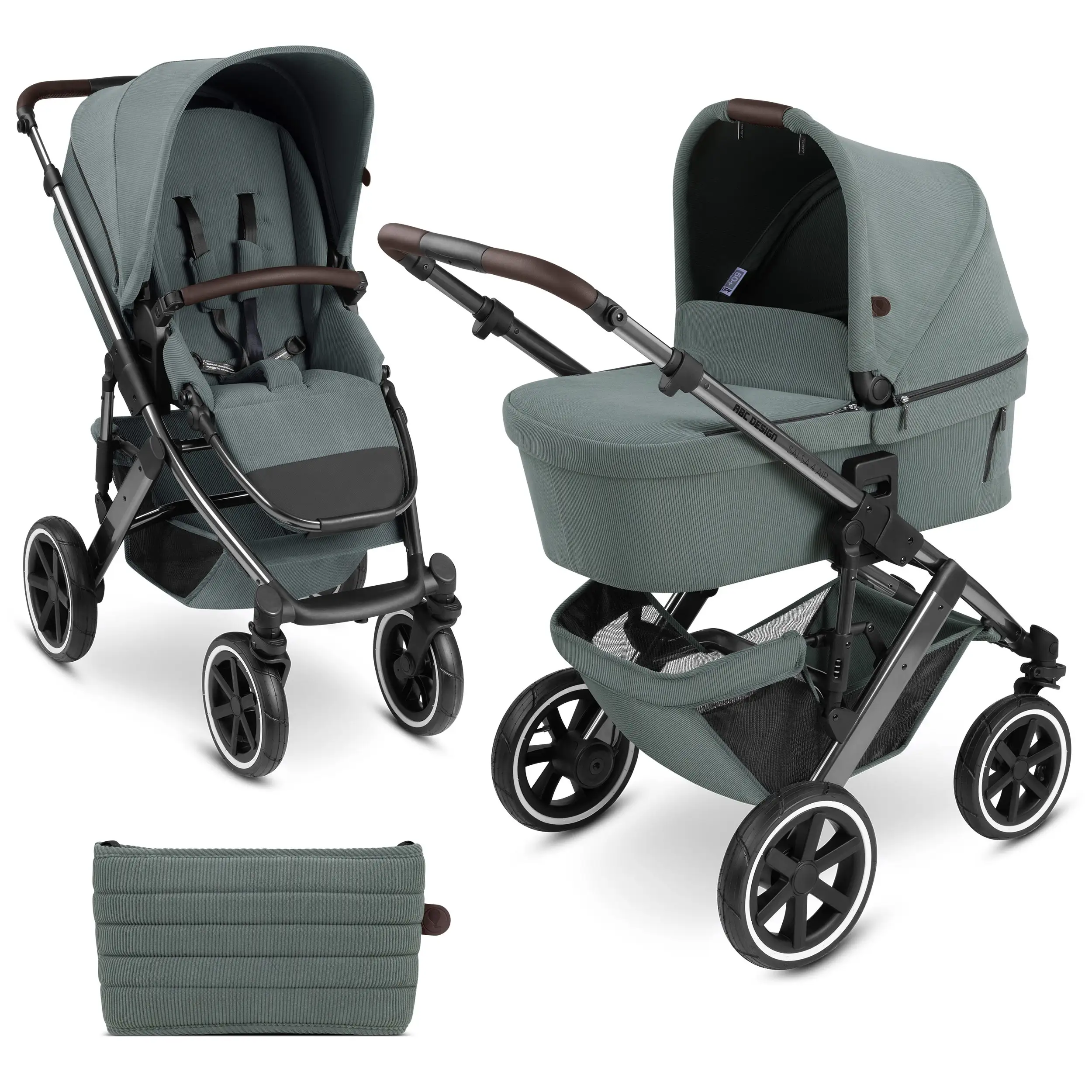 Kombi-Kinderwagen Salsa 4 Air - Aloe