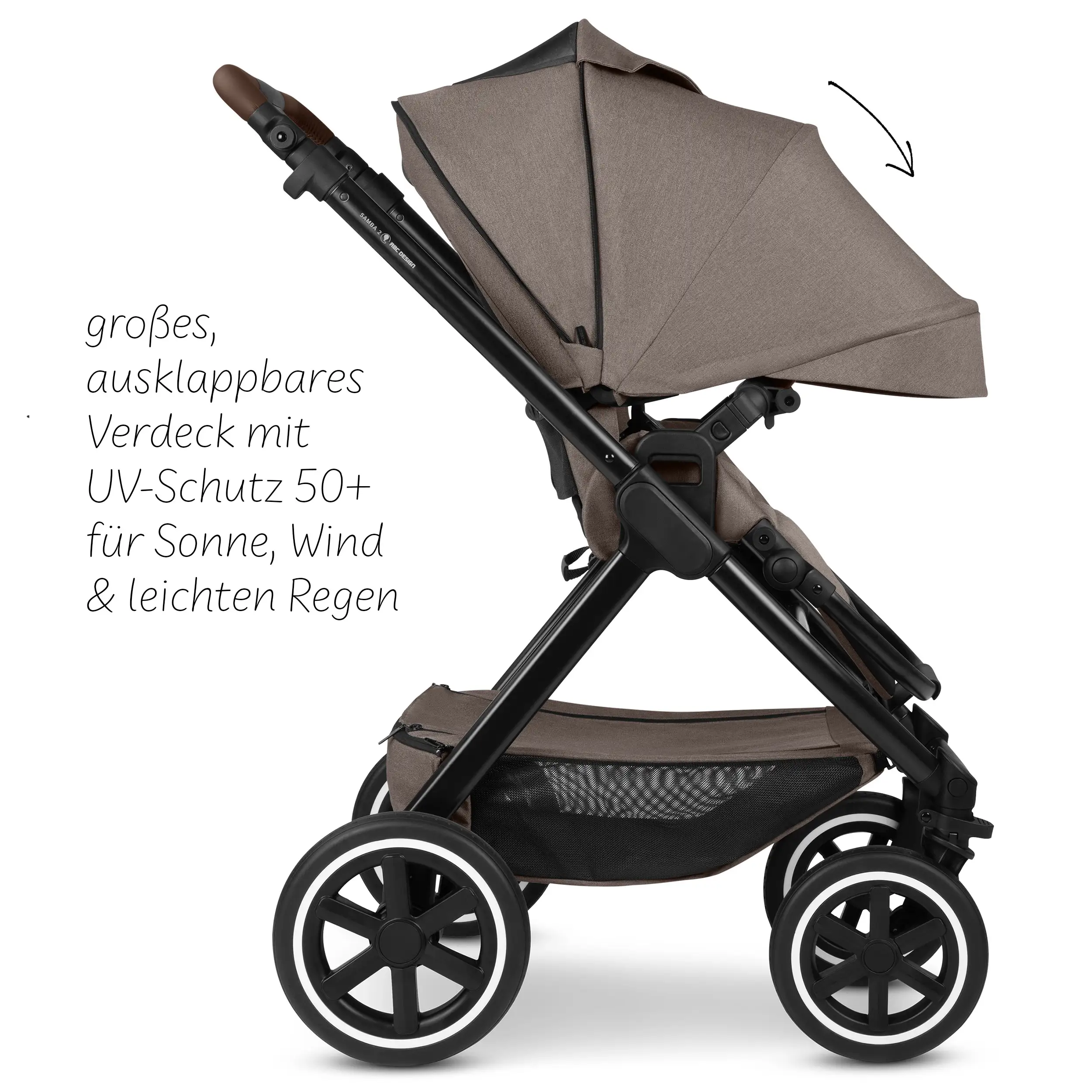 Travel-Set Samba 2 inkl. Autositz für Neugeborene - Nature