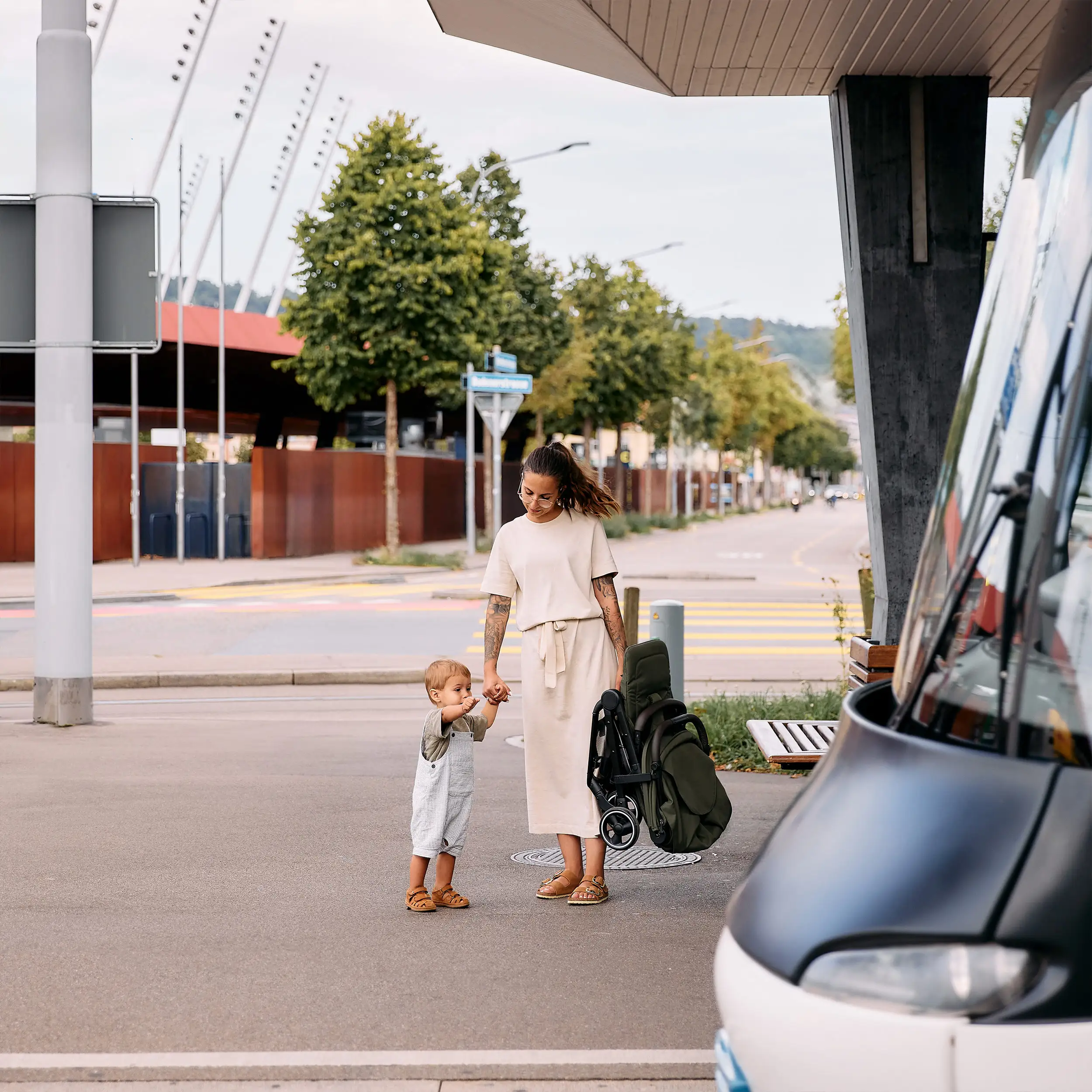 Reisebuggy Ping 3 Travel mit Zubehörset  - Avocado