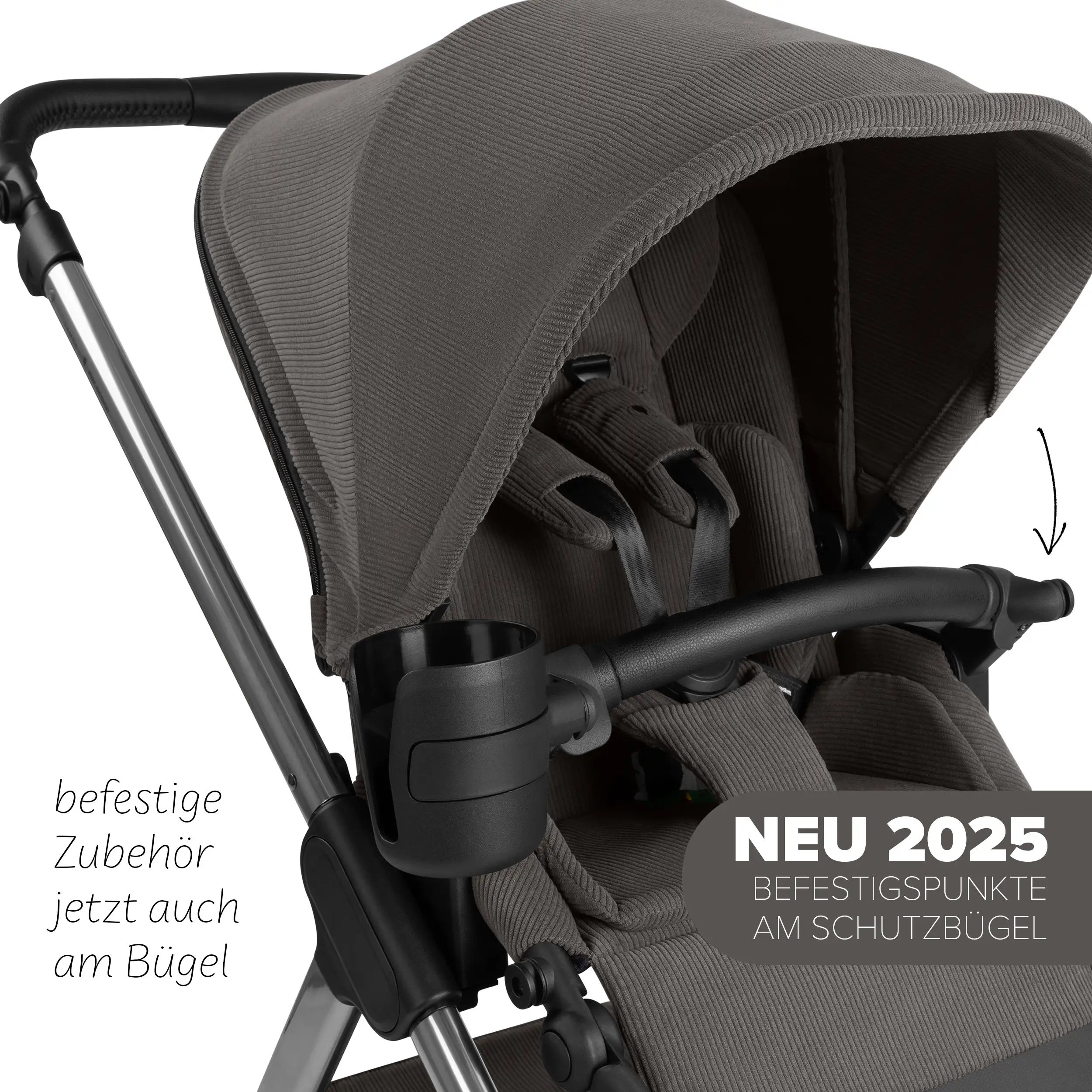 Poussette Samba 2 - Almond Poussette Samba 2 - Almond