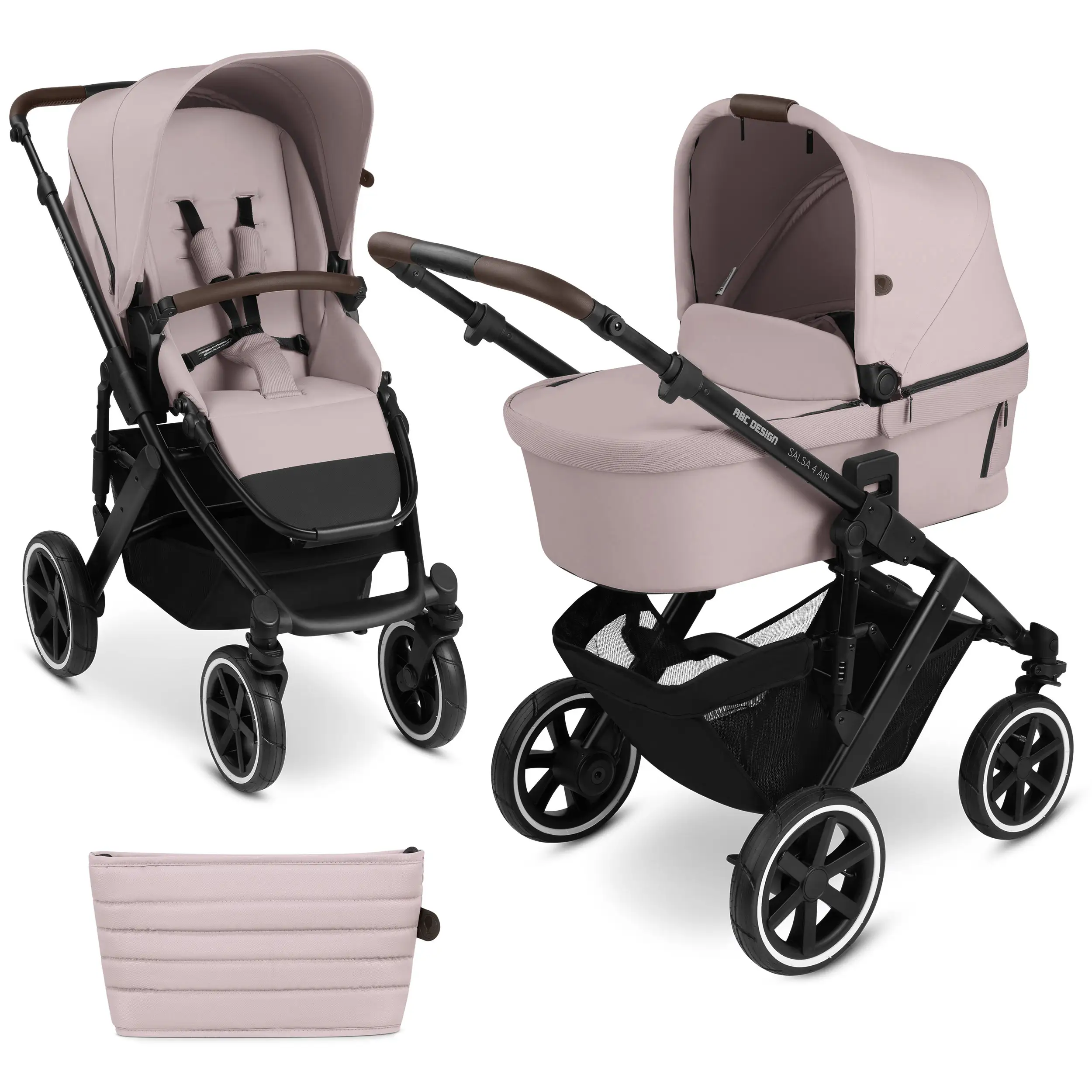 Kombi-Kinderwagen Salsa 4 Air - Berry