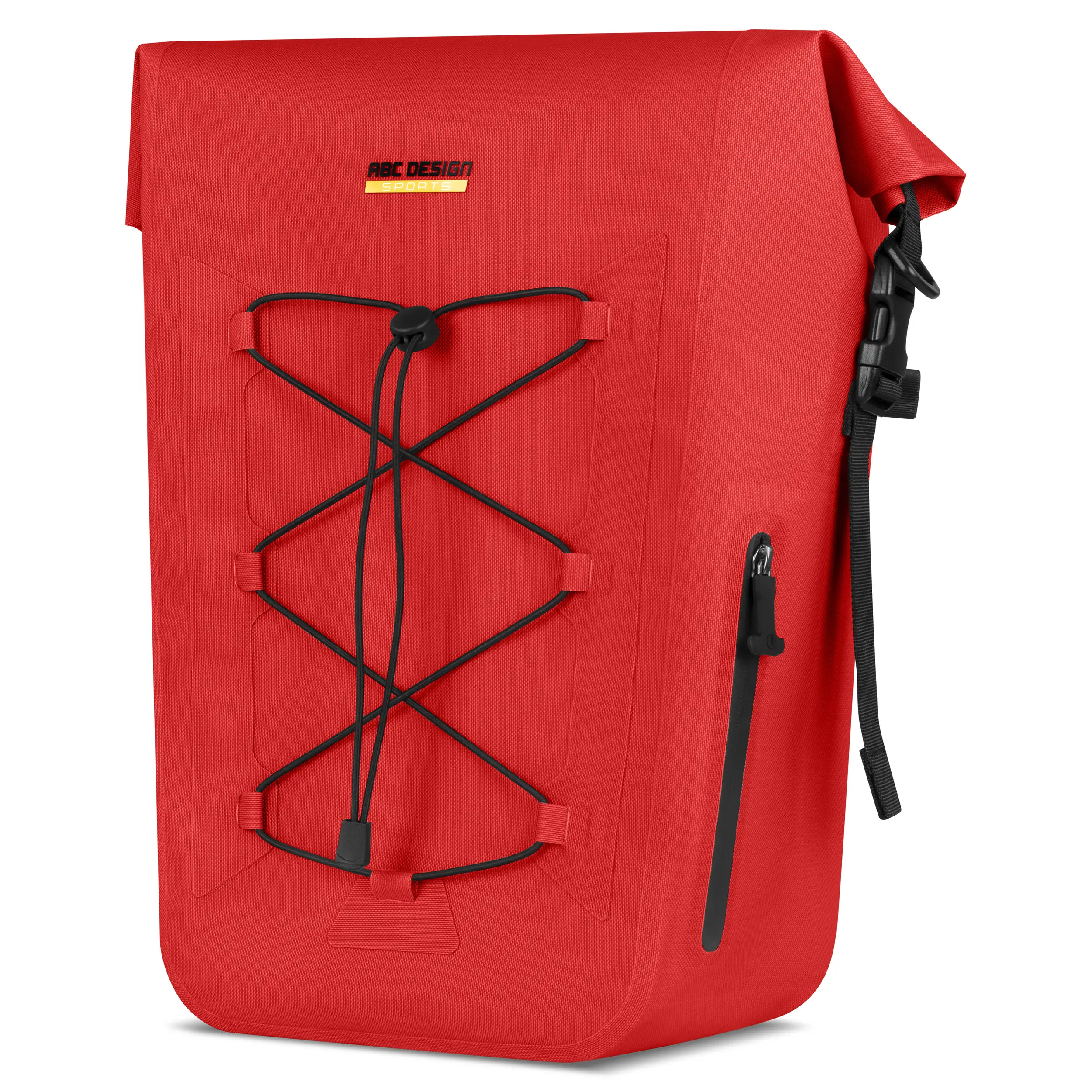 Satteltasche Sion 20L für Kinderwagen Fahrradanhänger & Alltag - Mango