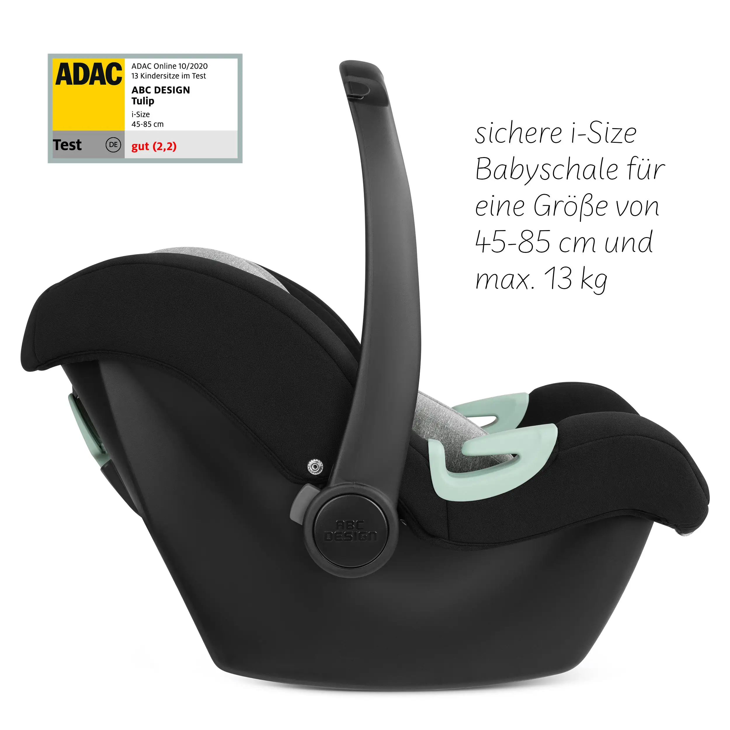 Babyschale Tulip i-Size - Graphite Babyschale Tulip i-Size - Graphite