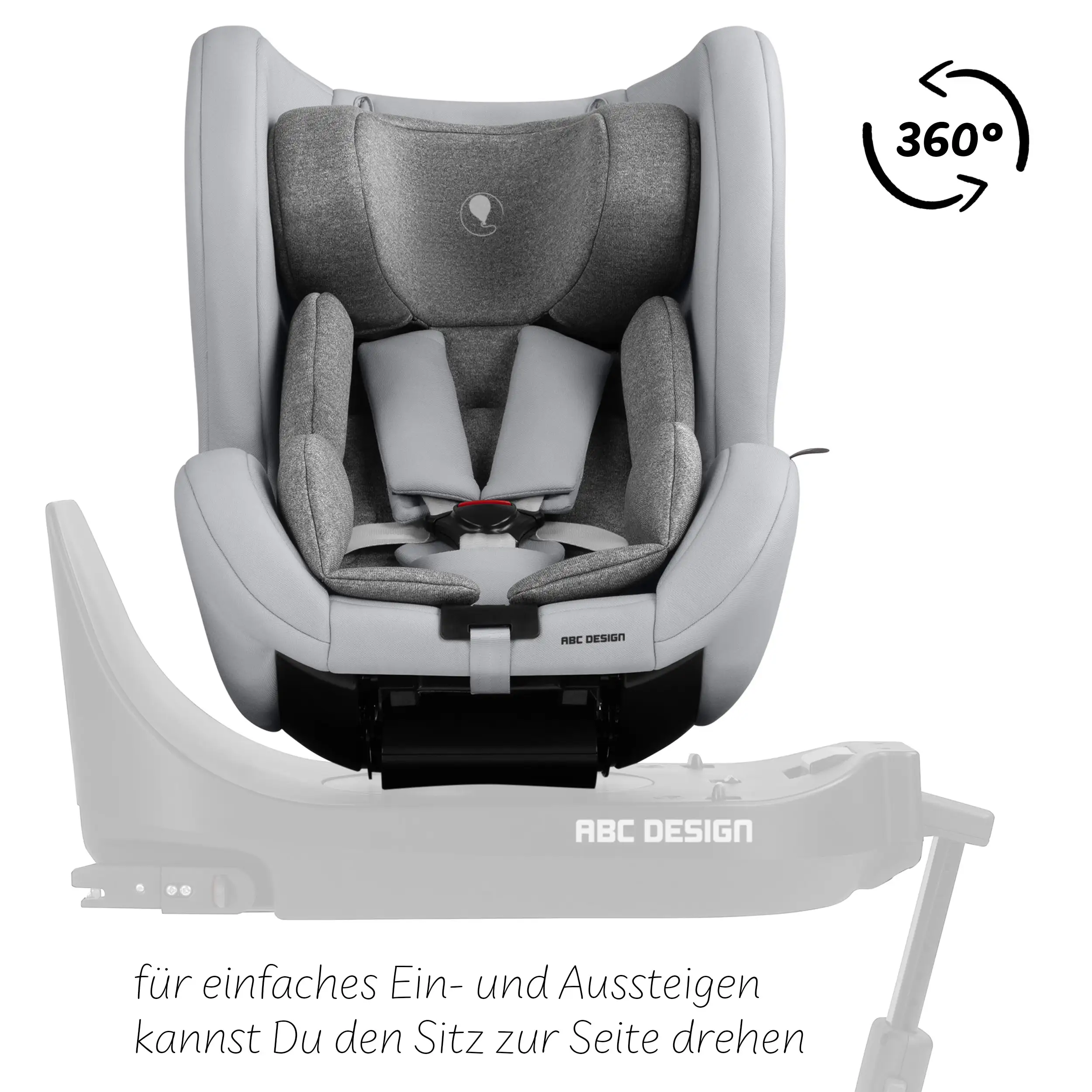Lily i-Size child car seat incl. rotating ISOFIX Base Root - Pearl