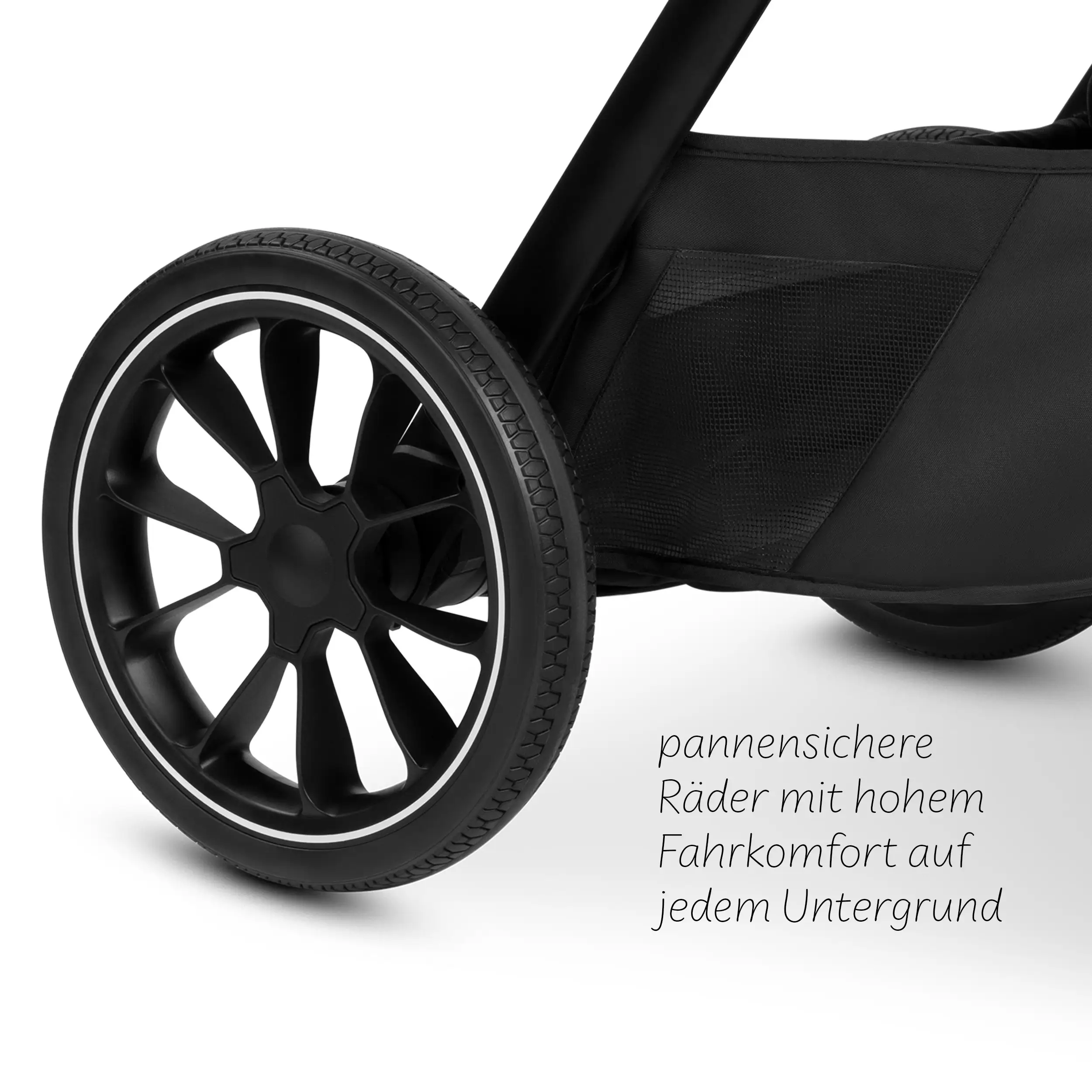 2in1 Stroller S Three - Black 2in1 Stroller S Three - Black