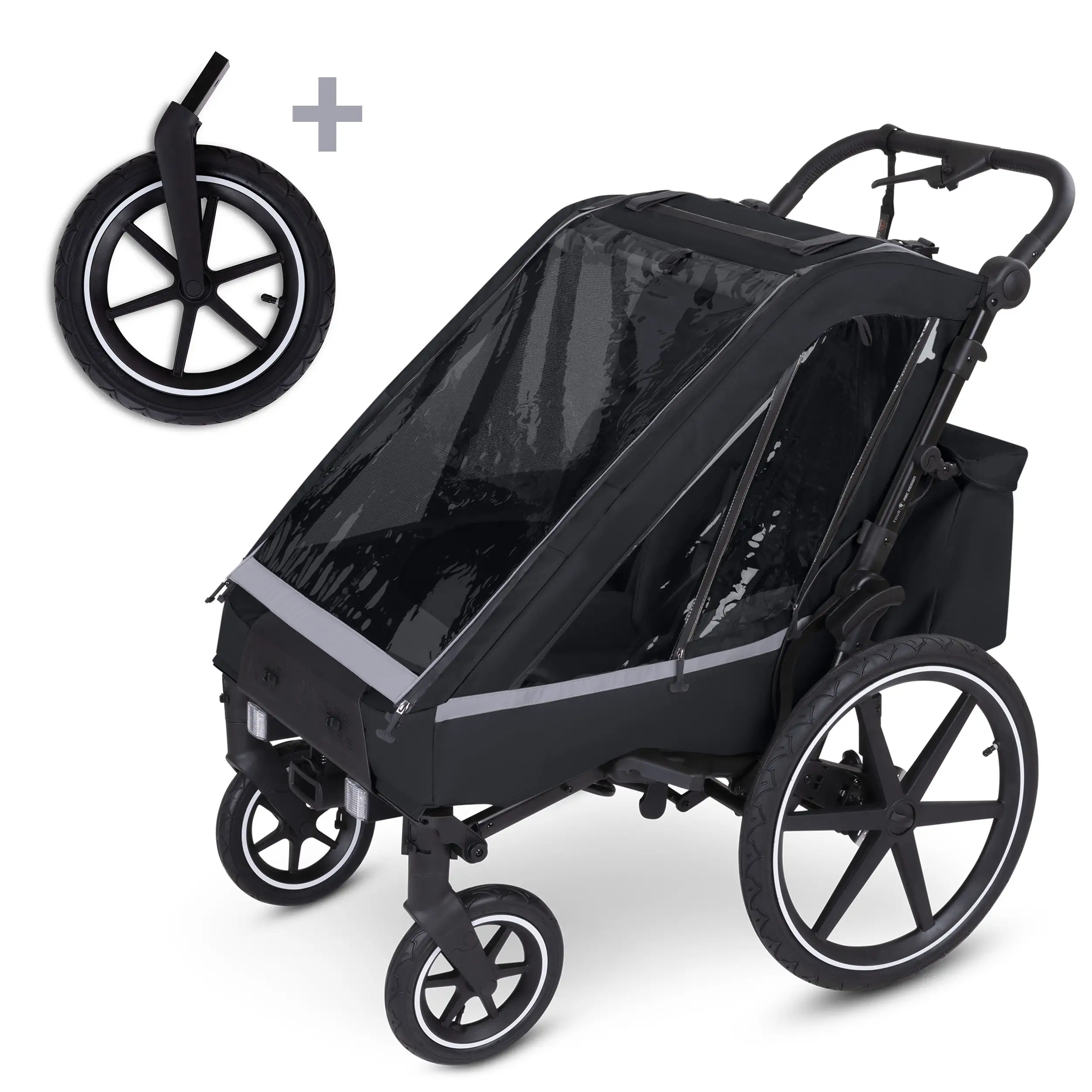 Fahrradanhänger Tour inkl. Sport Kit - Ink