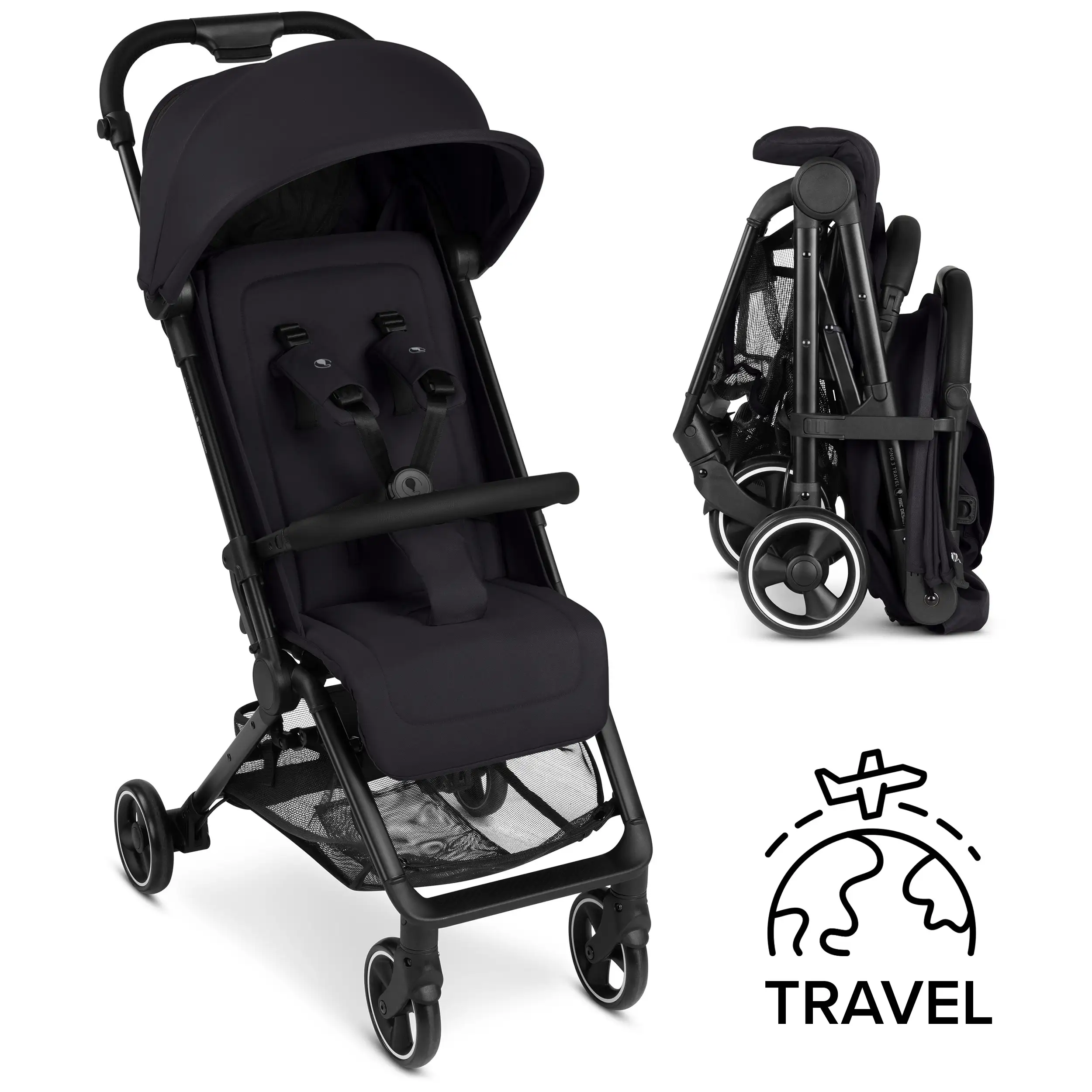 Silla de pase  Ping 3 Travel - Coal Silla de pase  Ping 3 Travel - Coal