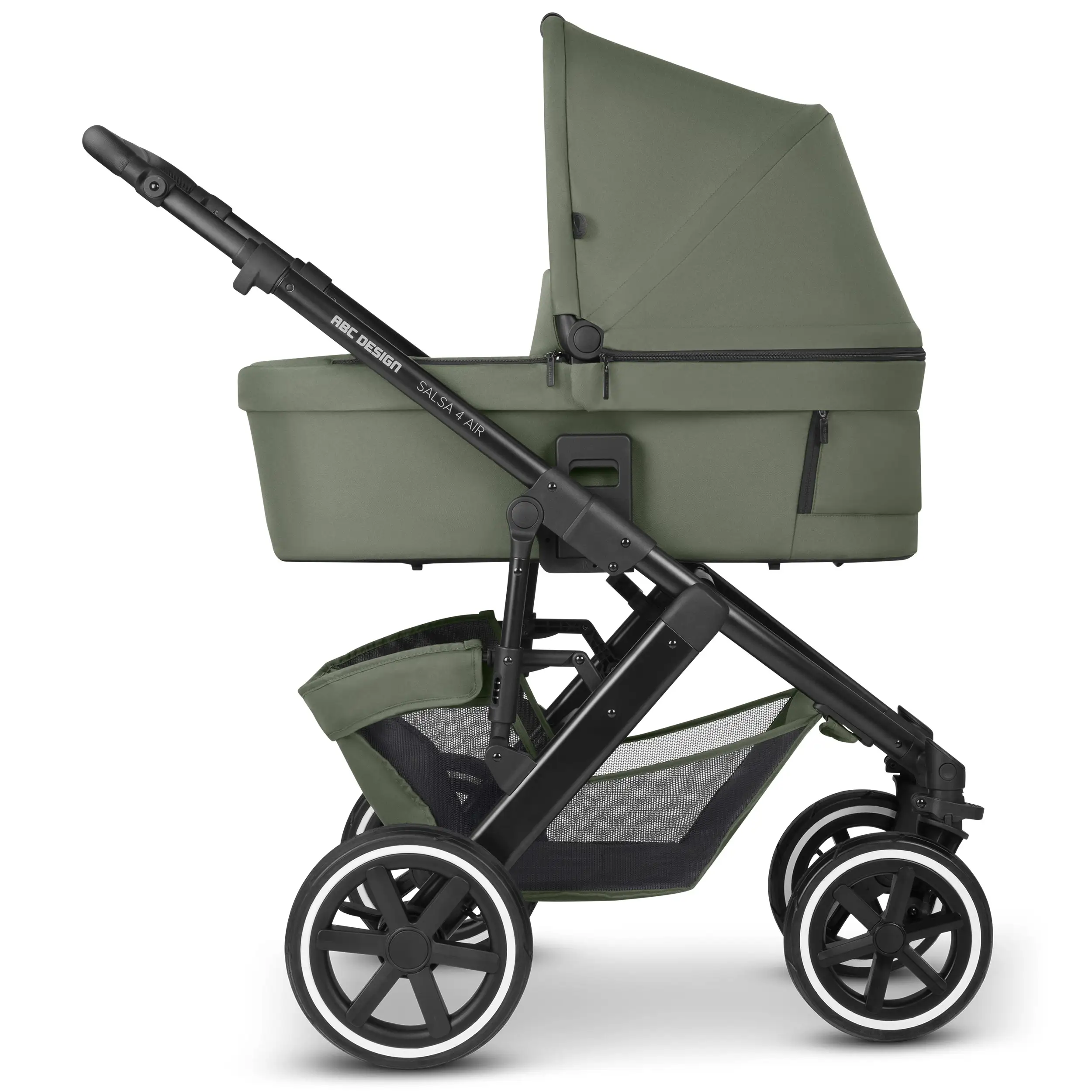 3in1-Kinderwagen-Set Salsa 4 Air - Moss