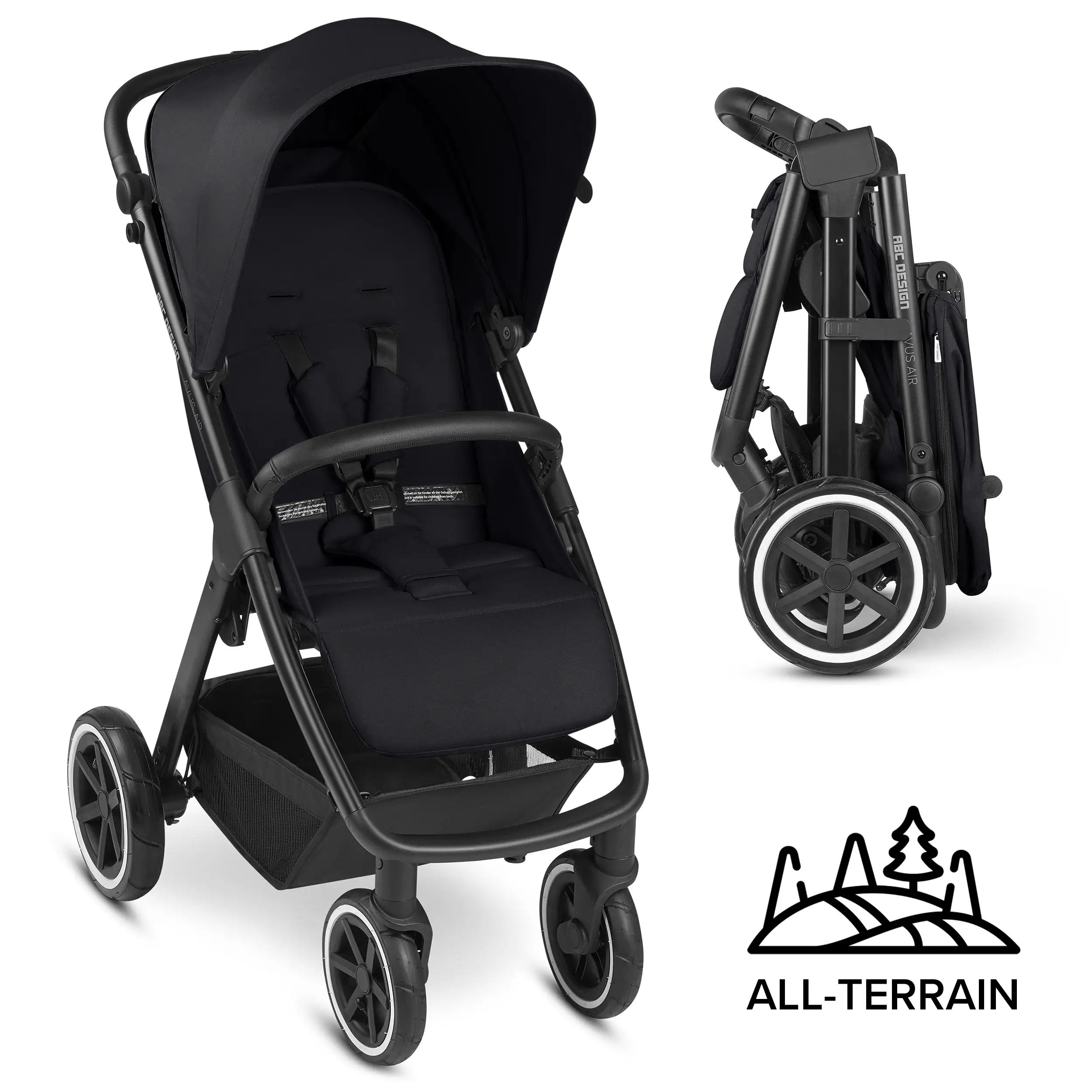Stroller with inflatable tires sales