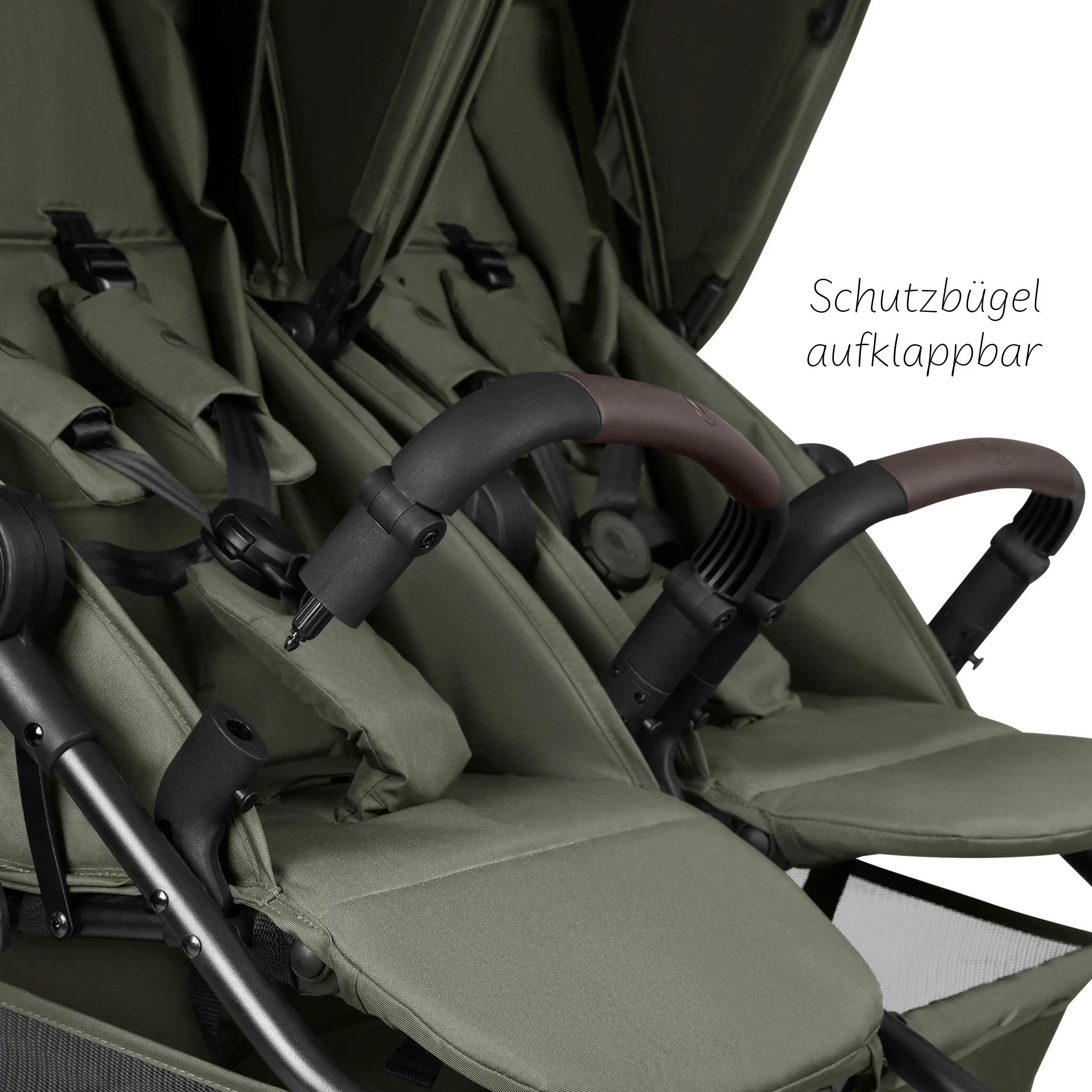 Bayamo Double Strollers - Pea
