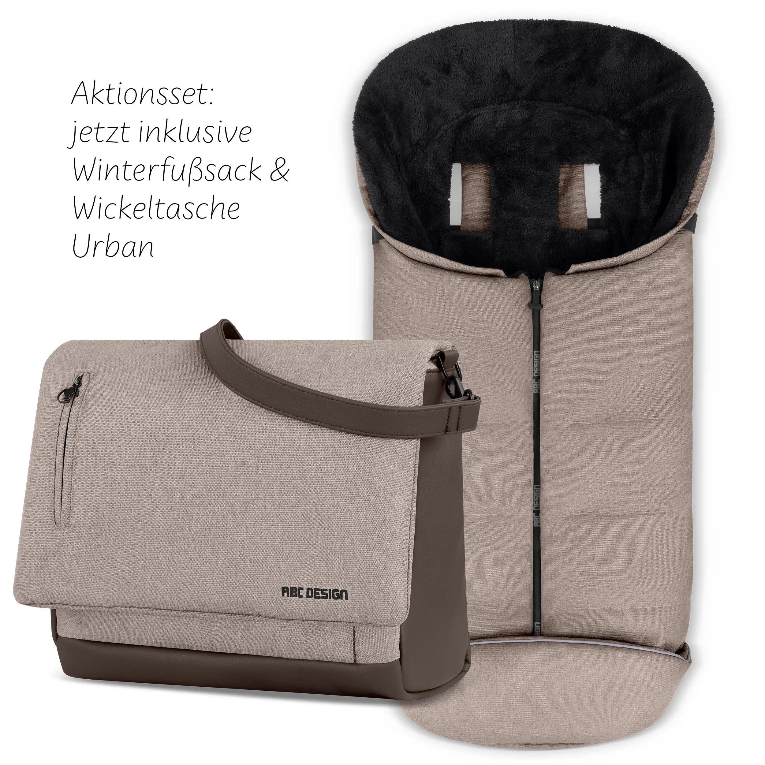 2in1 Stroller Salsa 5 Air incl. Winter Footmuff & Diaper Bag - Camel 2in1 Stroller Salsa 5 Air incl. Winter Footmuff & Diaper Bag - Camel