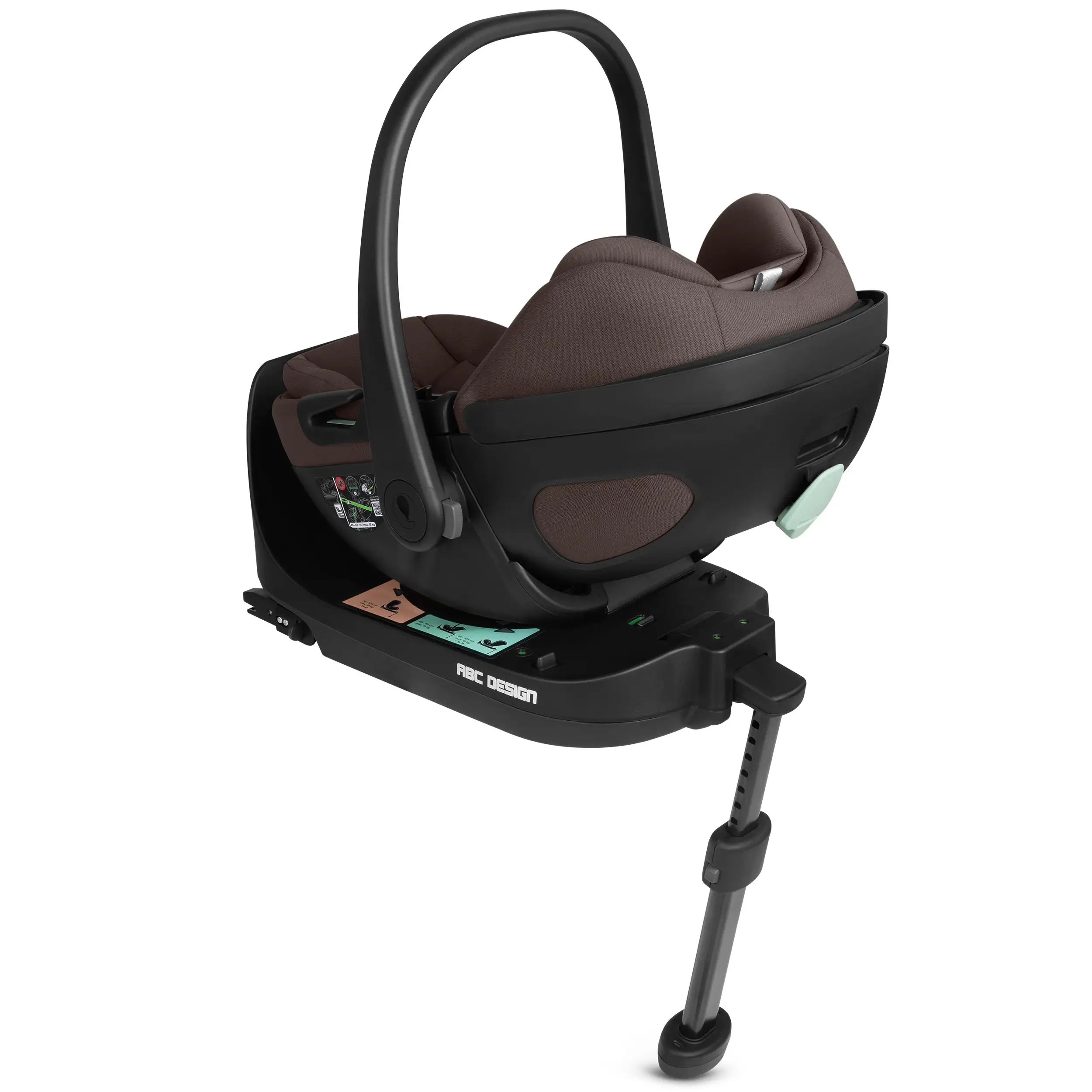 Babyschale mit Liegefunktion Calla i-Size - Espresso