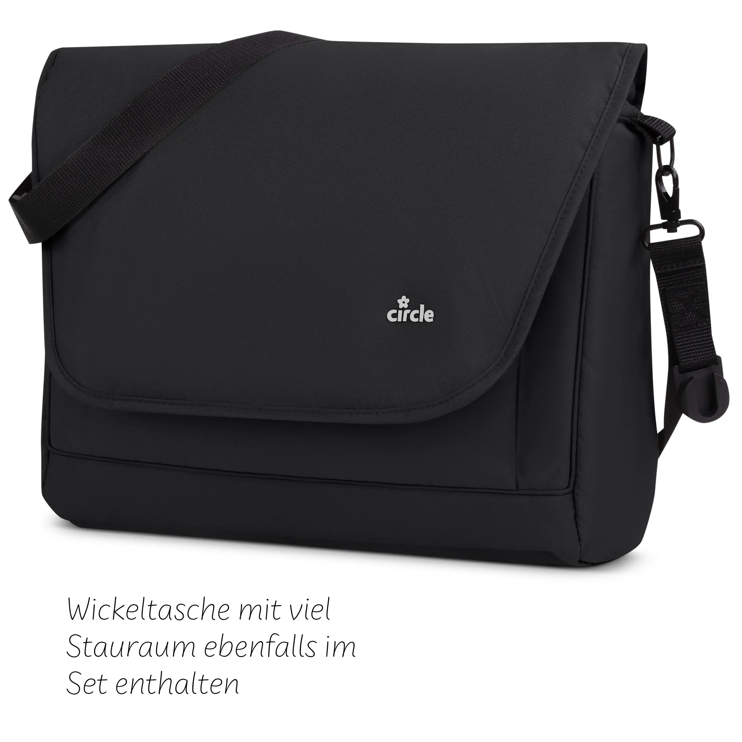 Zubehör Set Kinderwagen - Wickeltasche, Winterfußsack, Regenschutz & Moskitonetz - Black Zubehör Set Kinderwagen - Wickeltasche, Winterfußsack, Regenschutz & Moskitonetz - Black