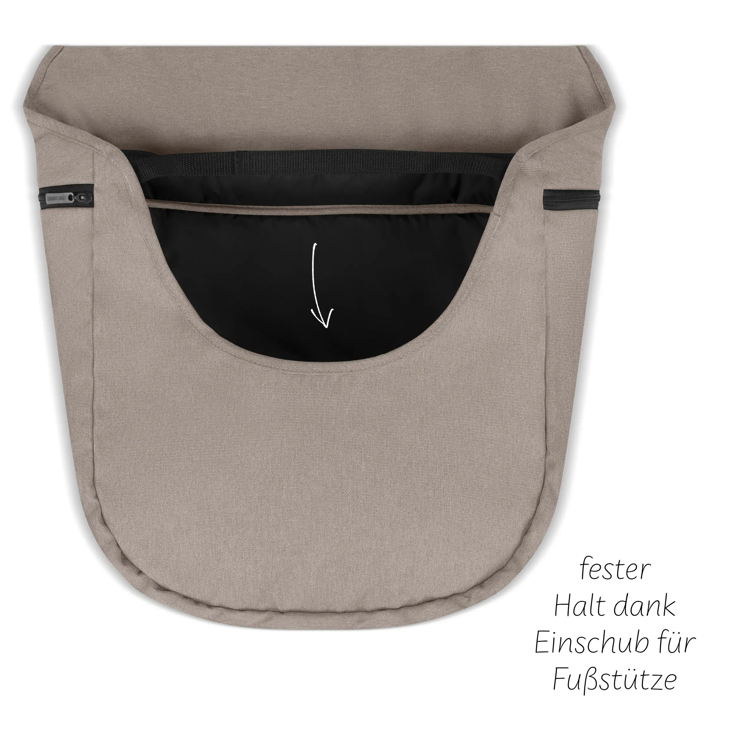 Couverture de jambes pour poussette - Camel Couverture de jambes pour poussette - Camel