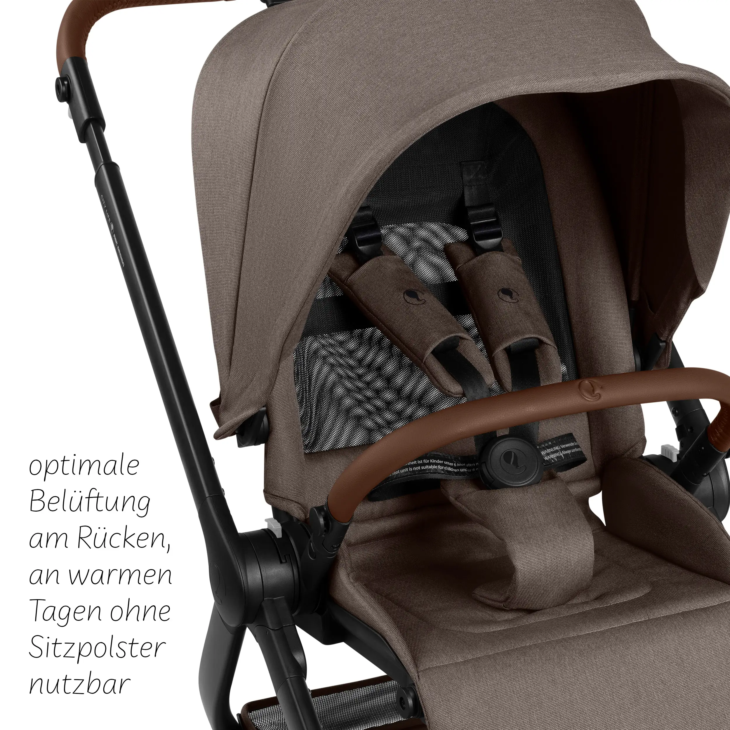 3in1 Kinderwagen-Set City Life inkl. Babyschale Maxi Cosi Pebble 360 Pro 2 - Nature