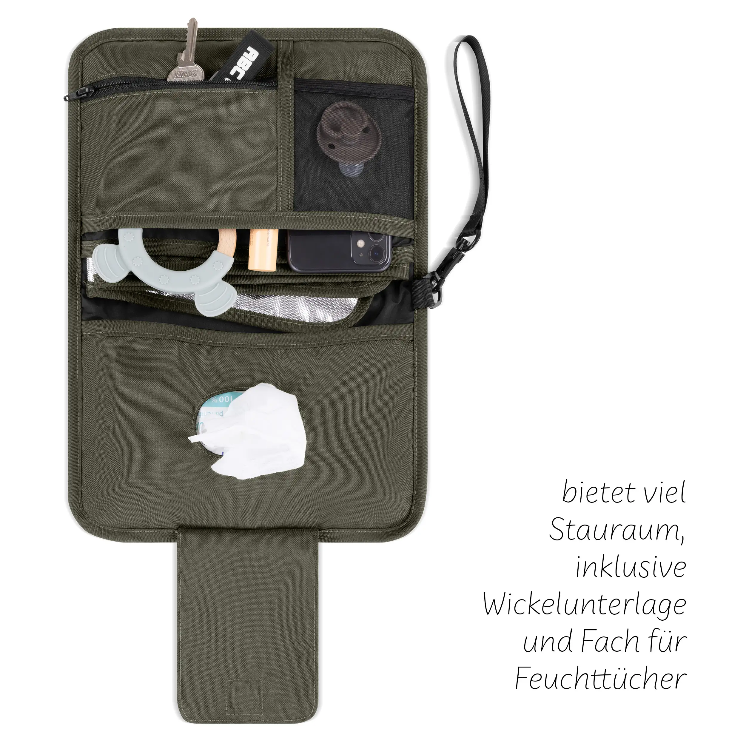 Wickelorganizer Multi - Avocado Wickelorganizer Multi - Avocado