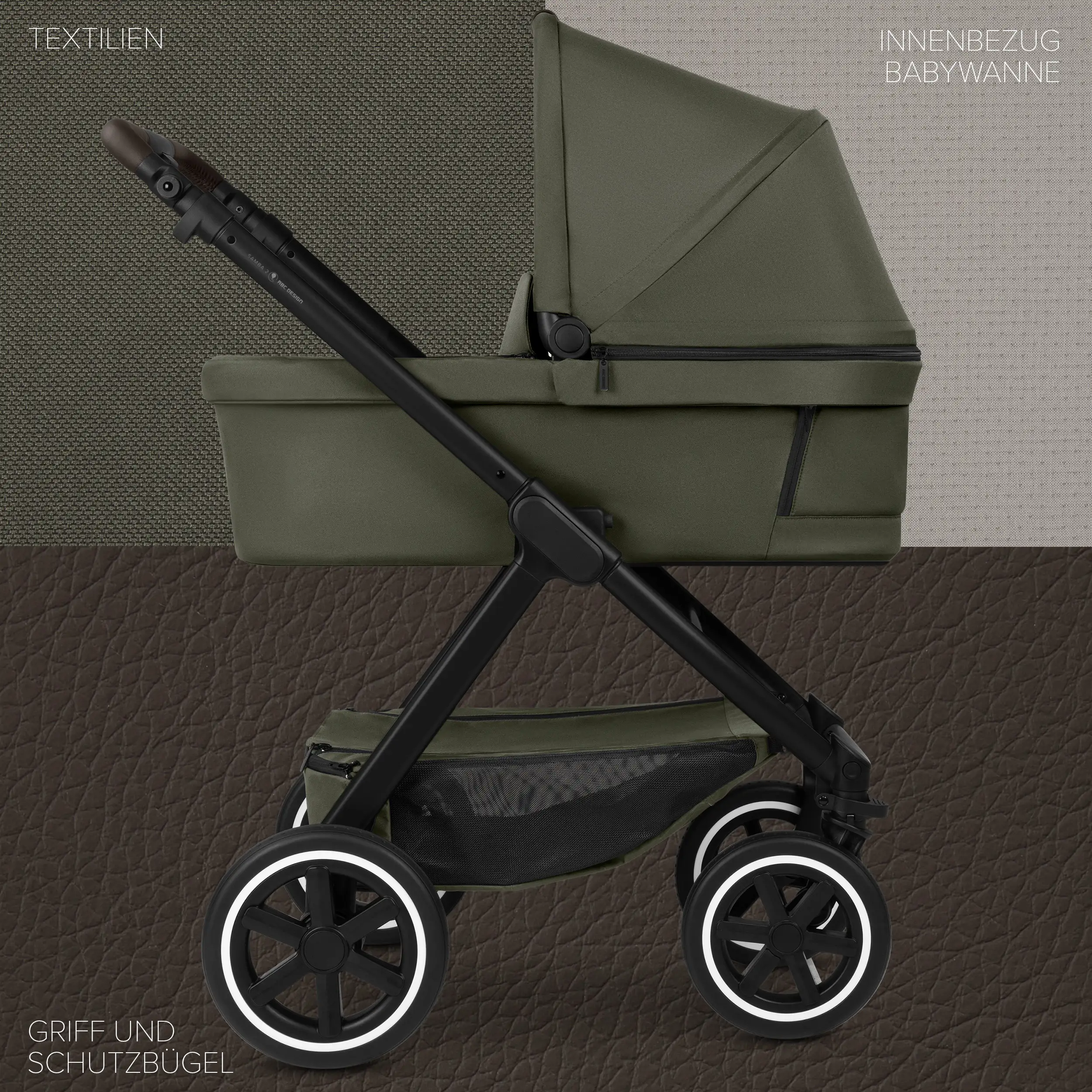 passeggino 3in1 Samba 2 - Avocado