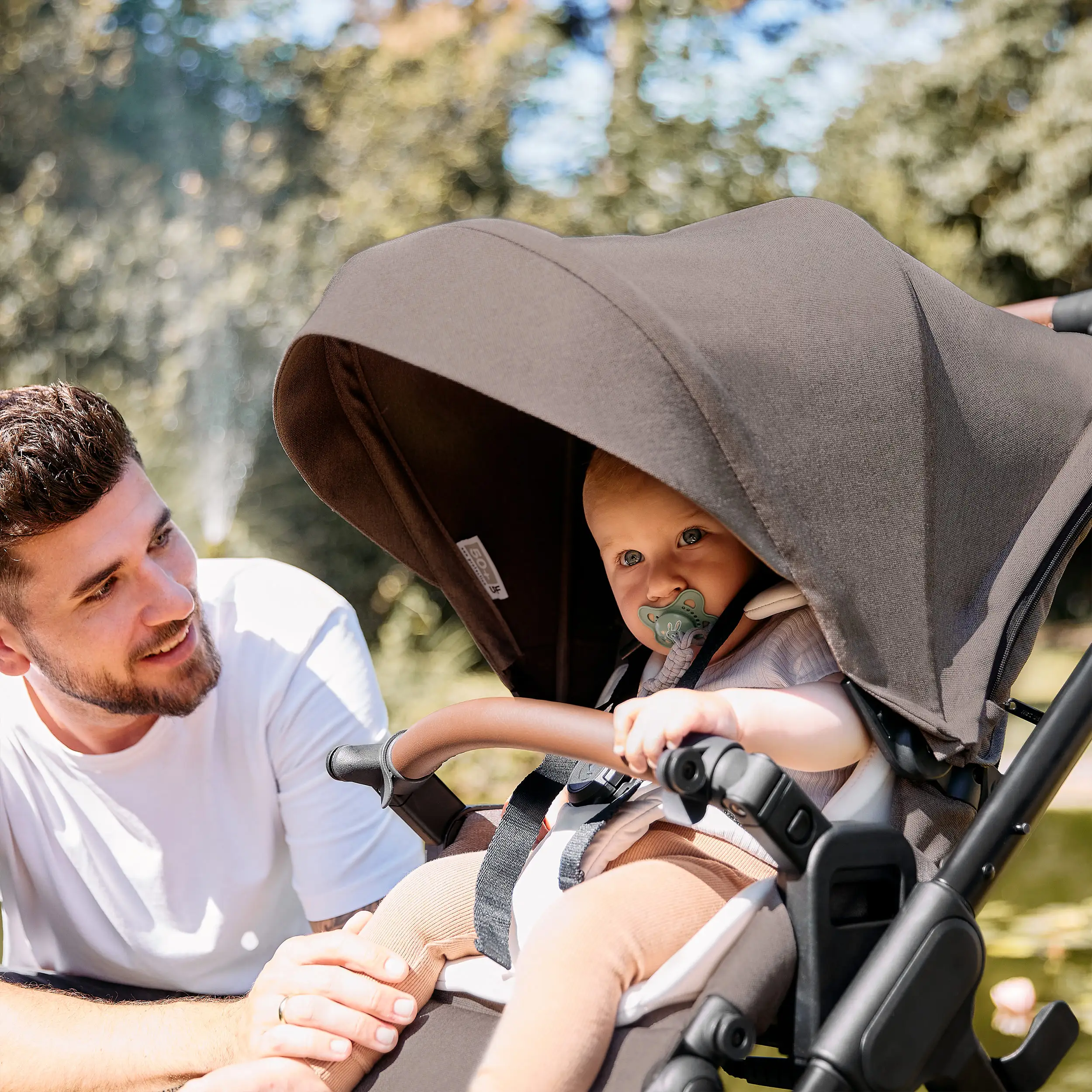 Travel system Samba 2 incl. Calla lie-flat infant car seat - Nature