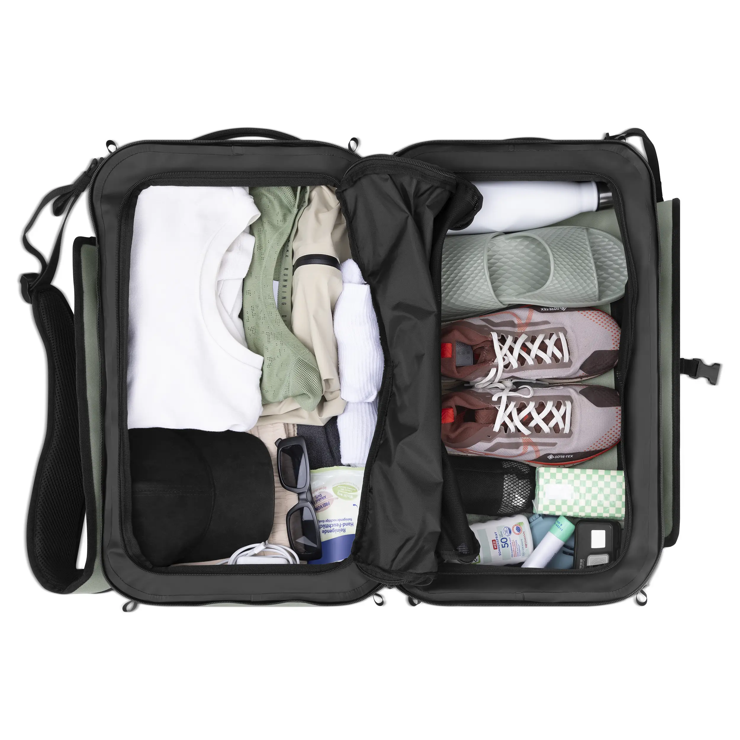 Reisetasche Bellinzona 33L für Städtetrips, Reisen & Wochenenden - Pine