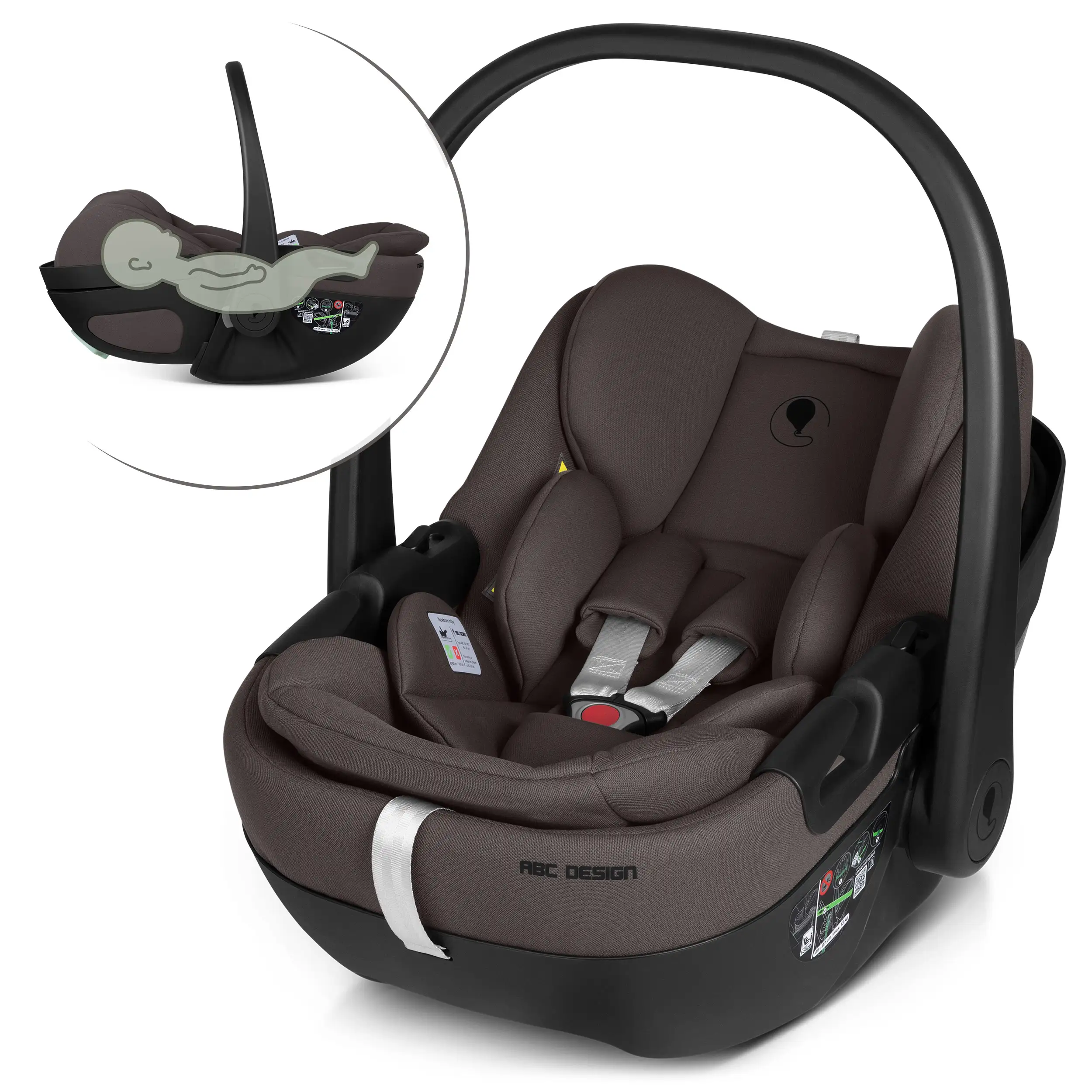 Calla i-Size Infant Car Seat with Reclining Function - Falcon