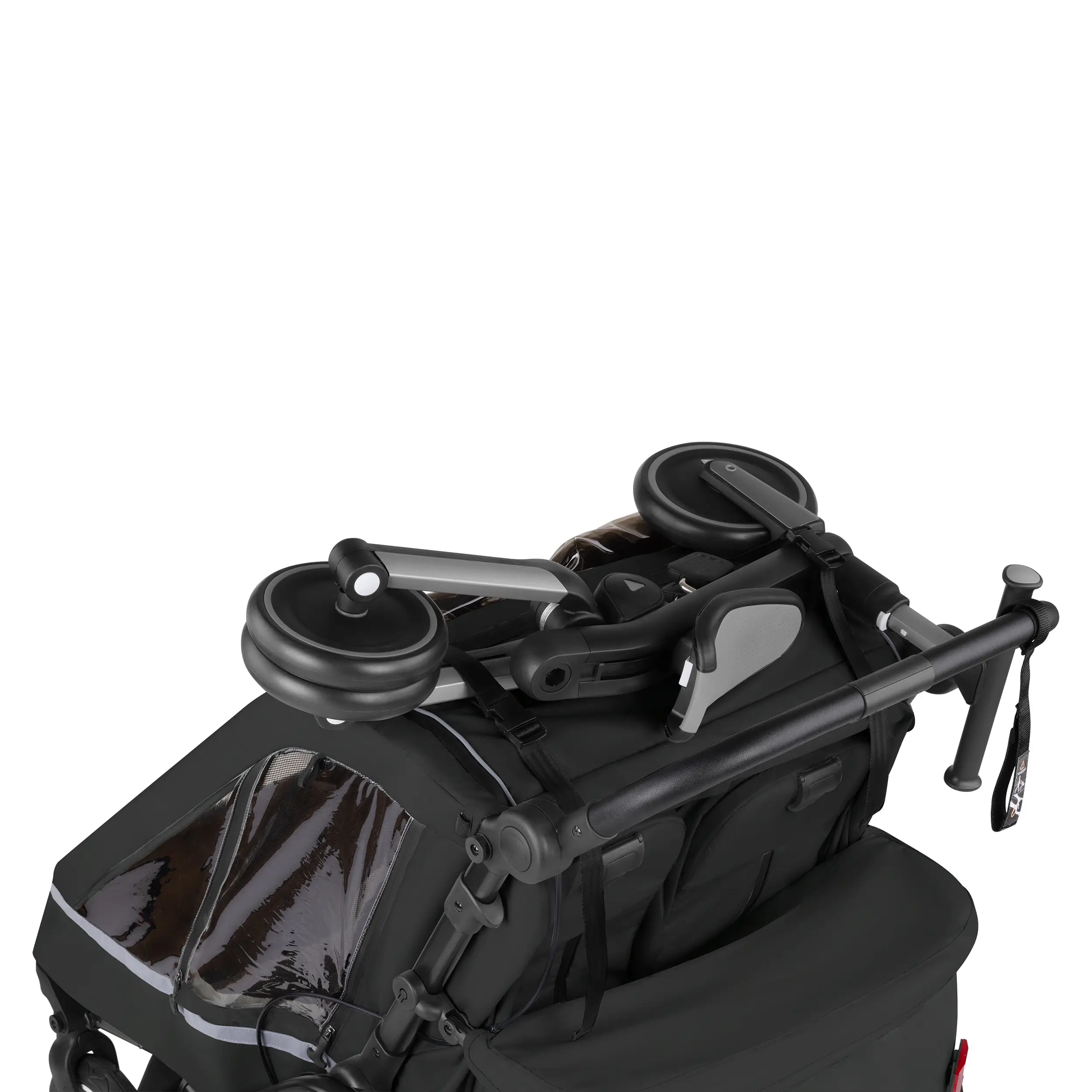 Remolque de Bicicleta de Paseo con 2 Asientos Confortables y Ruedas de Aire - Ink  Remolque de Bicicleta de Paseo con 2 Asientos Confortables y Ruedas de Aire - Ink