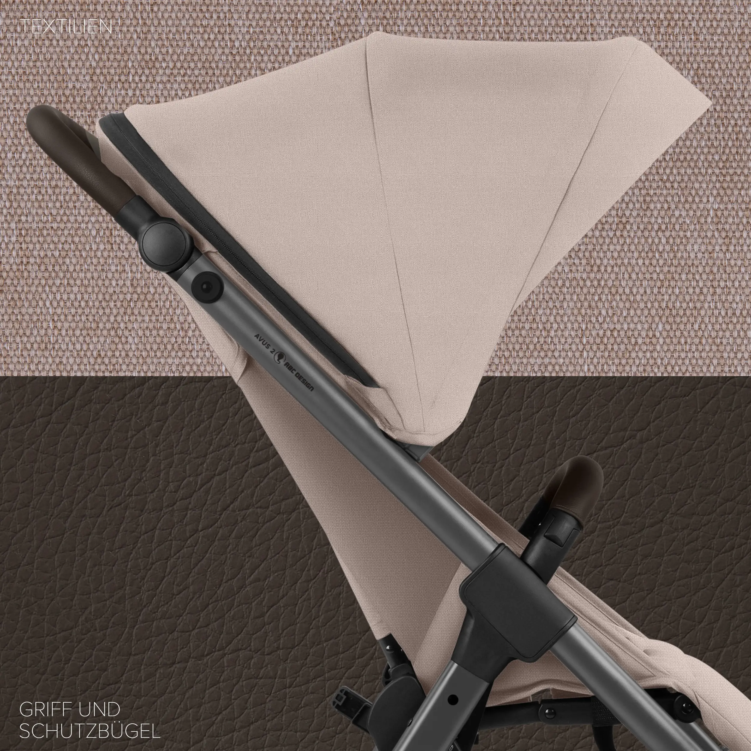 Stroller Avus 2 - Camel Stroller Avus 2 - Camel