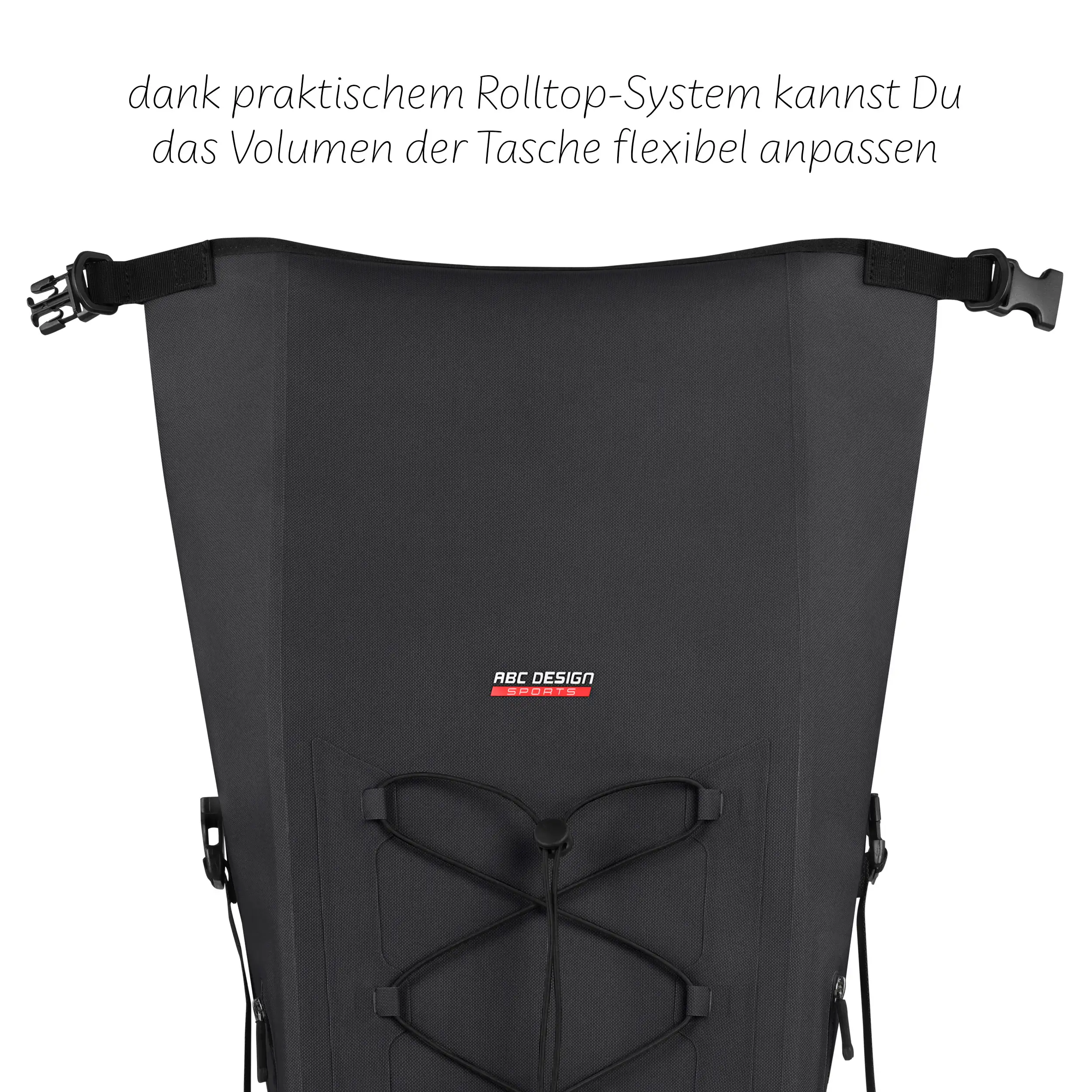 Satteltasche Sion 20L für Kinderwagen Fahrradanhänger & Alltag - Ink