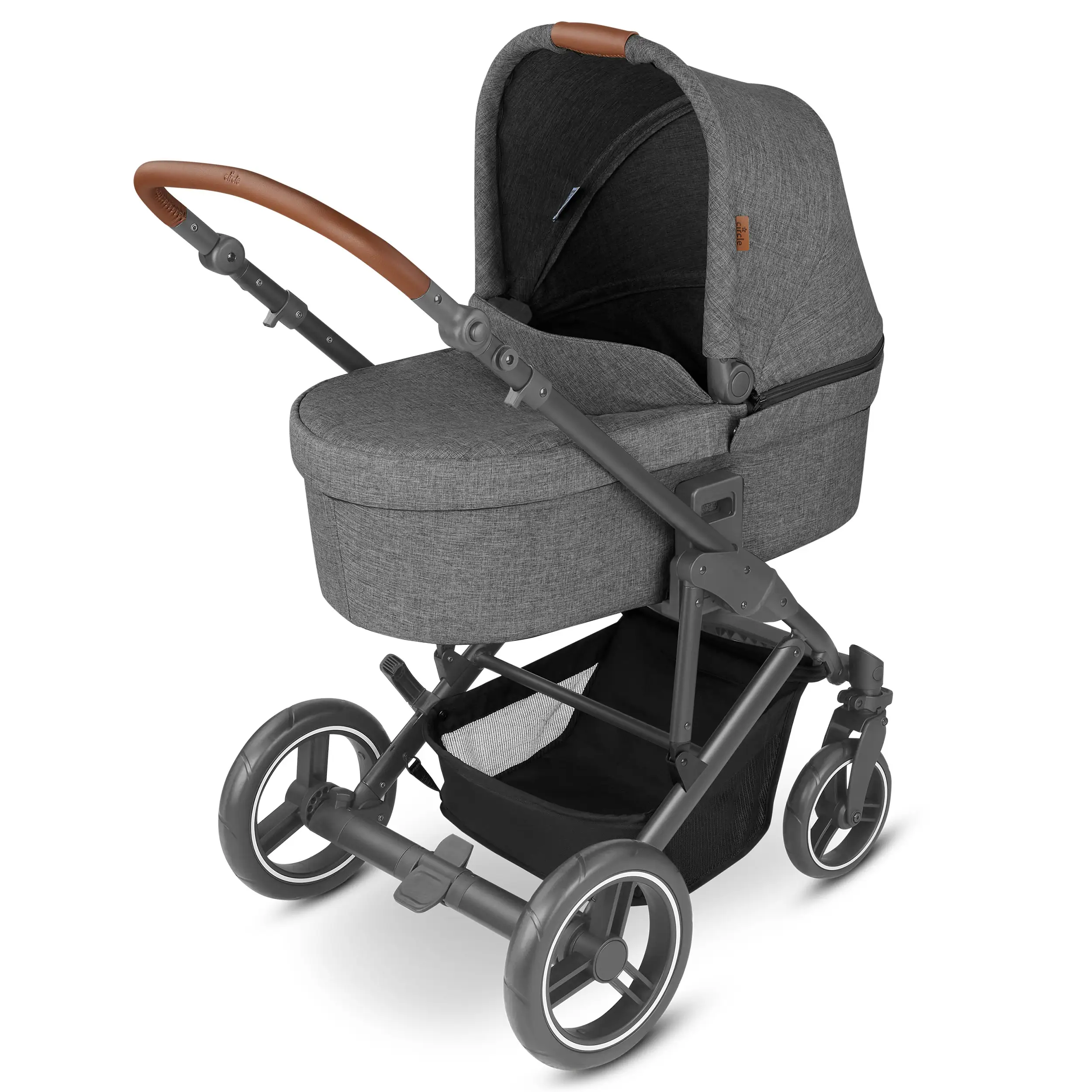 Kombi-Kinderwagen Aversa 4 - Woven Piano