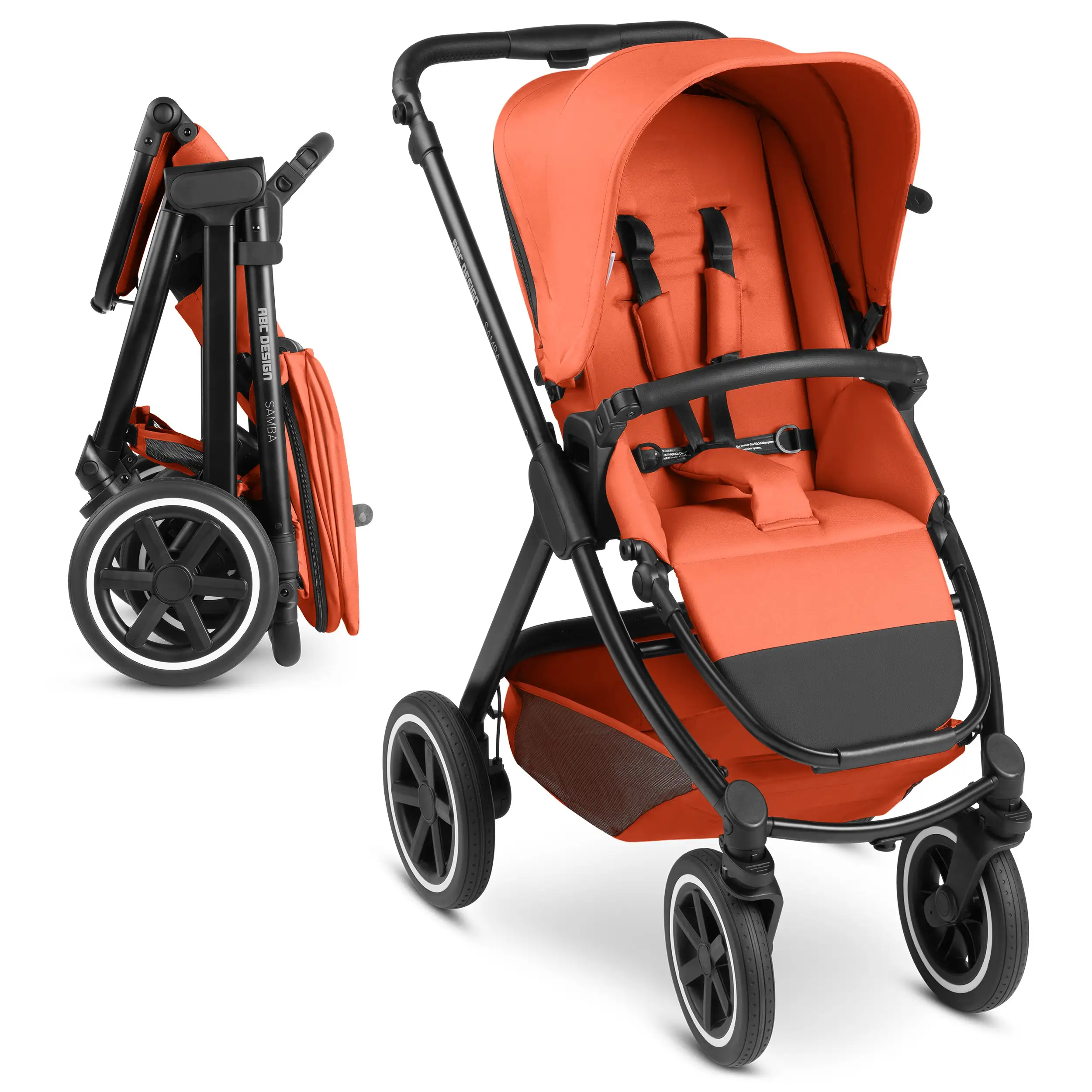 ABC Design Stroller Samba Carrot
