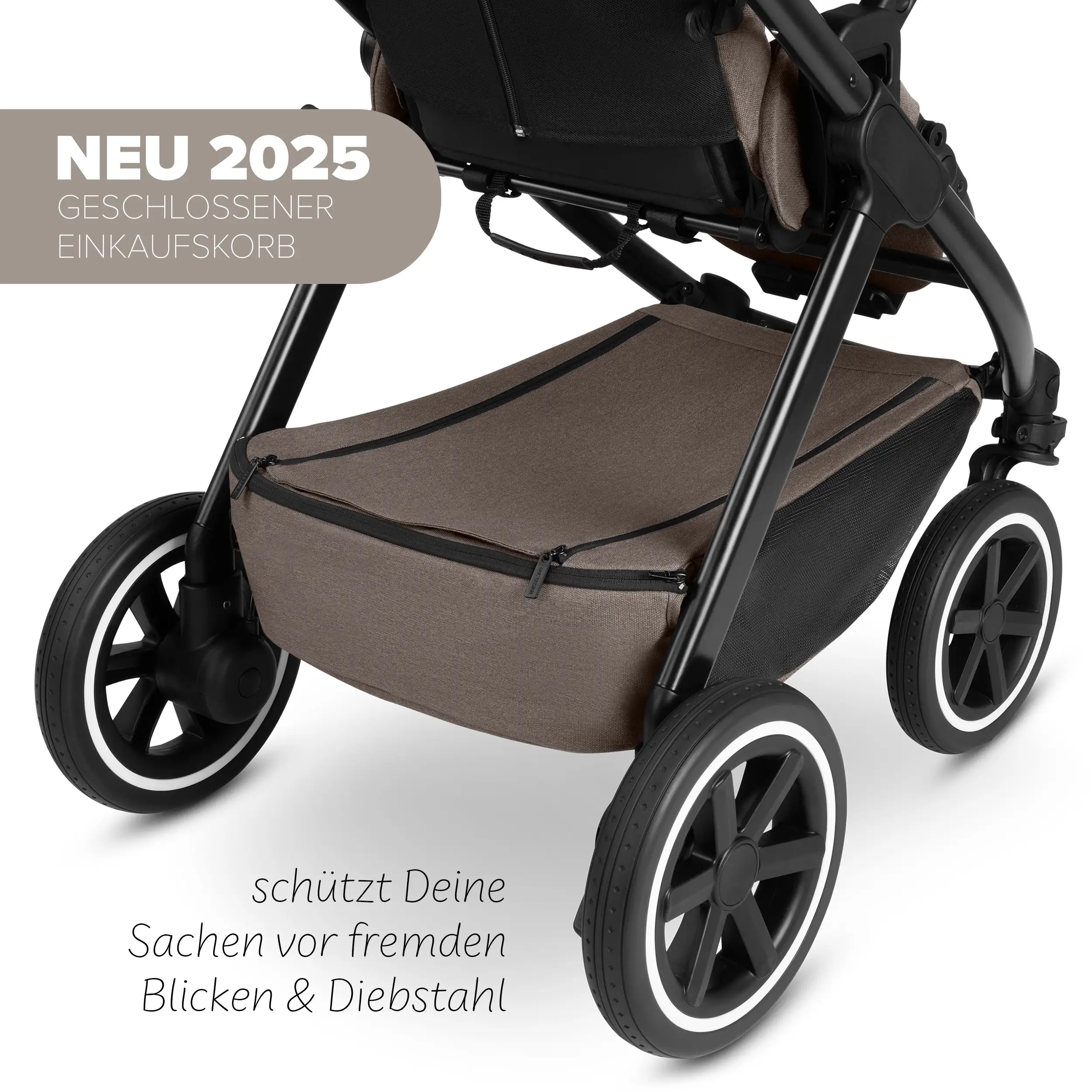 Travel system Samba 2 incl. Calla lie-flat infant car seat - Nature