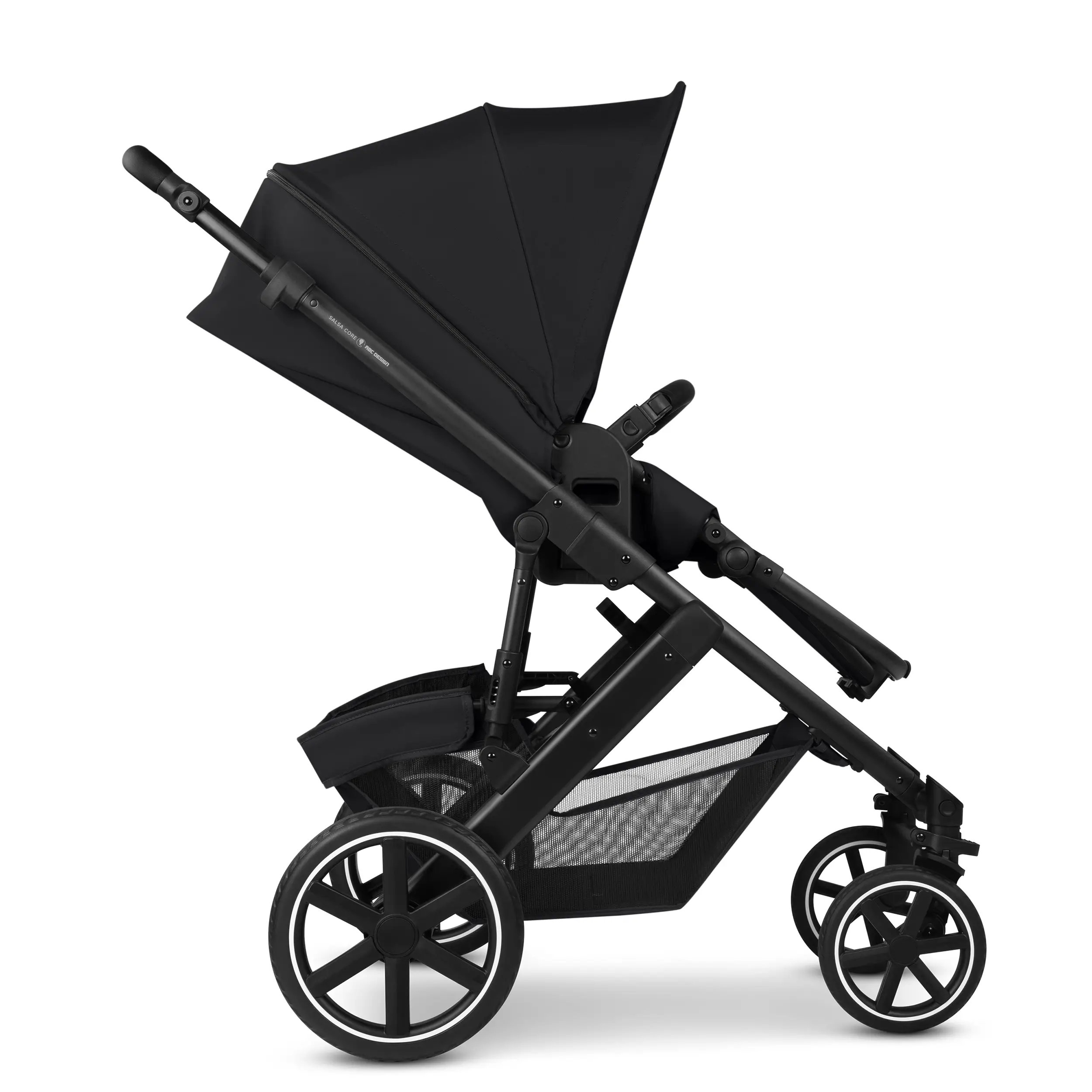 3in1 Stroller Set Salsa Core incl. infant car seat Calla with Reclining Function - Ink
