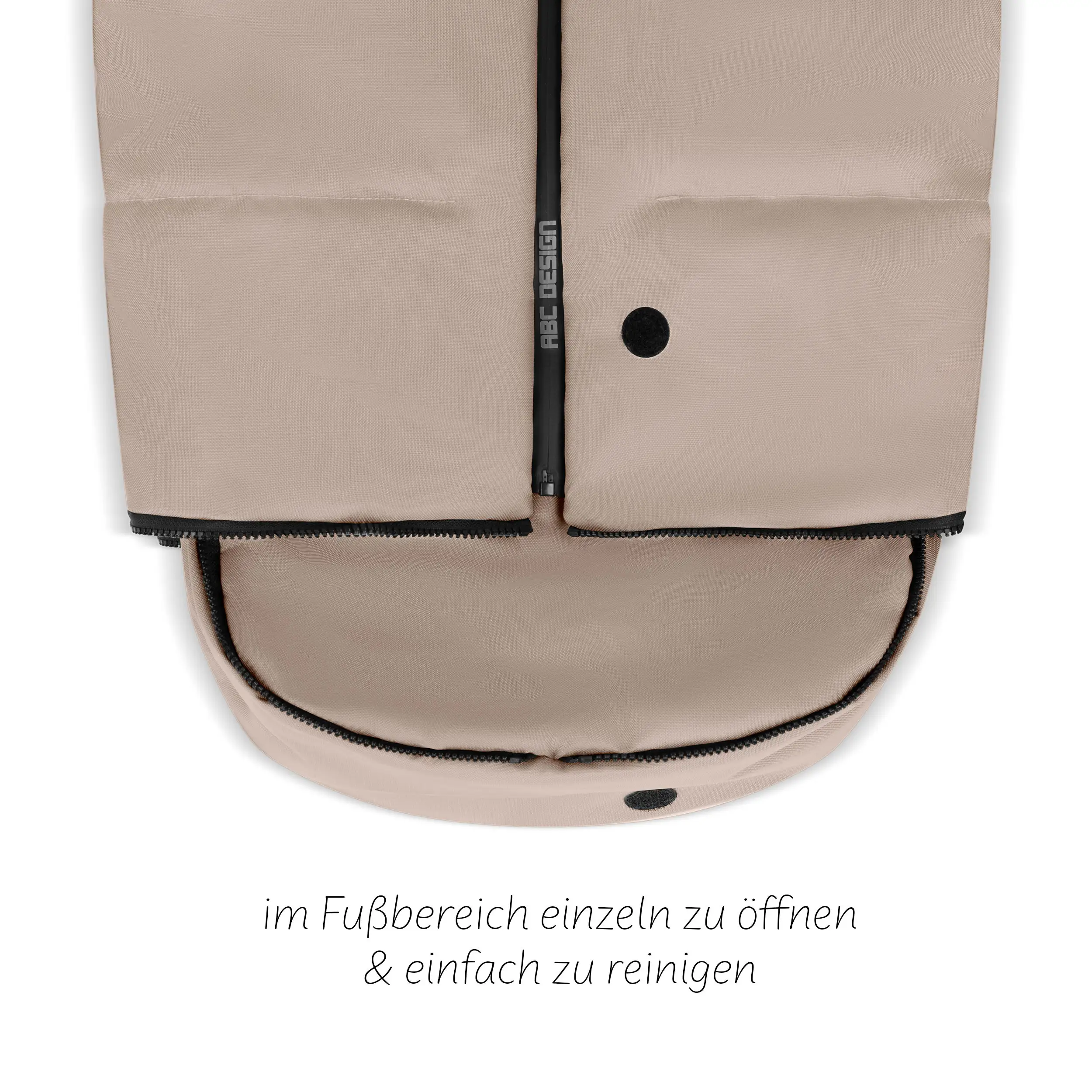 Winter Footmuff for Stroller - Sand