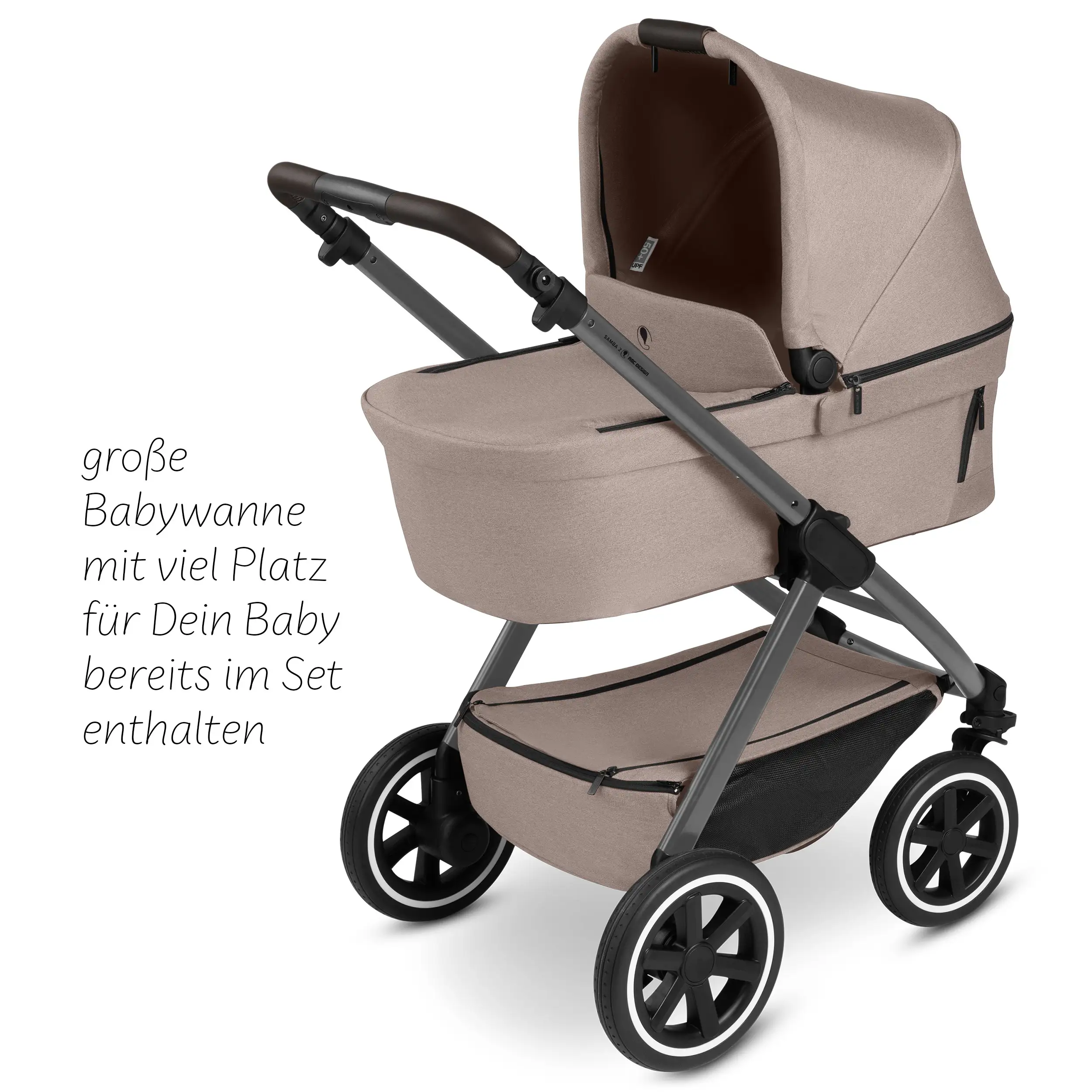 passeggino 3in1 Samba 2 - Cammello